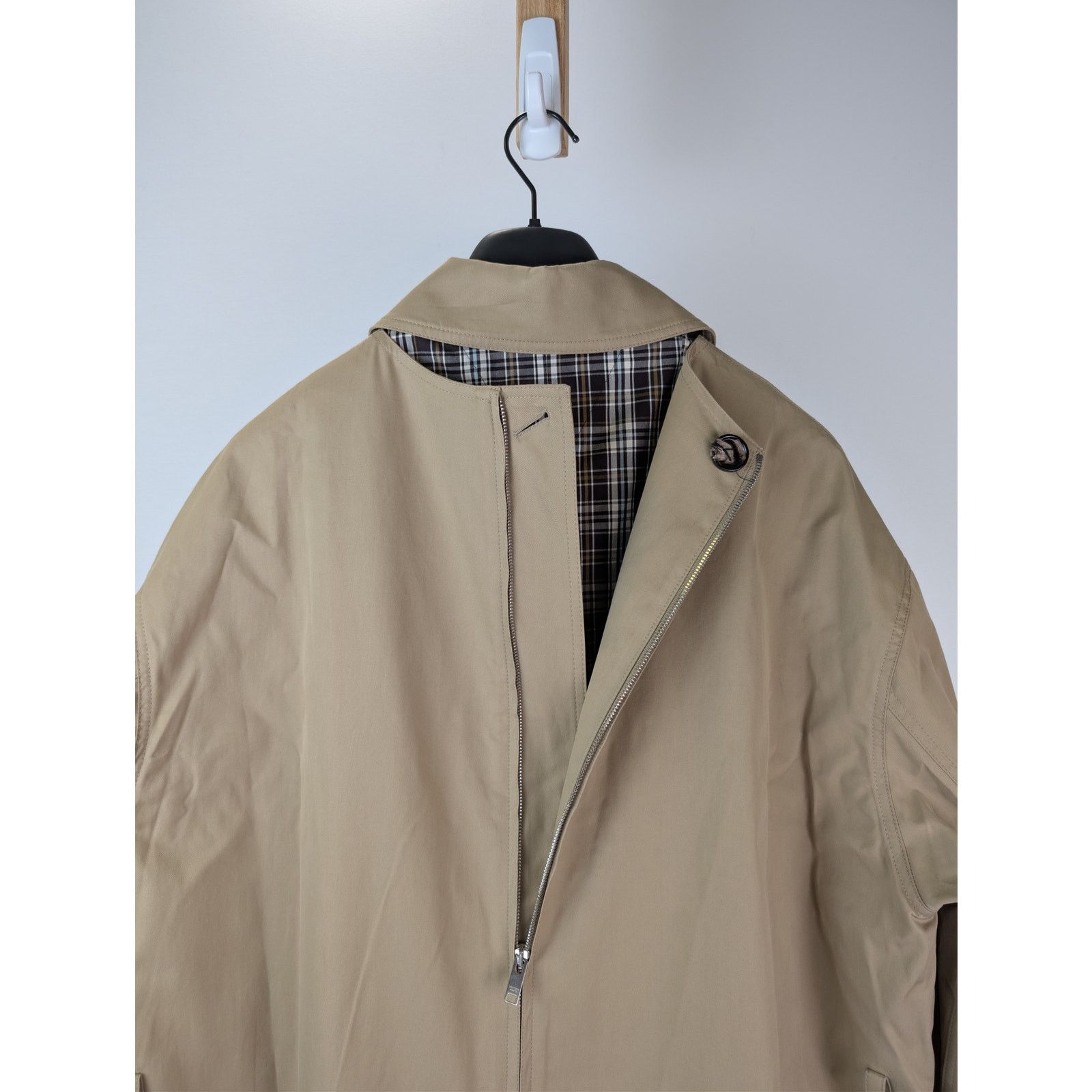 Bottega Veneta o1rshd1 Light Cotton Twill Trench Coat in Desert Taupe Size US M / EU 48-50 / 2 - 17 Thumbnail