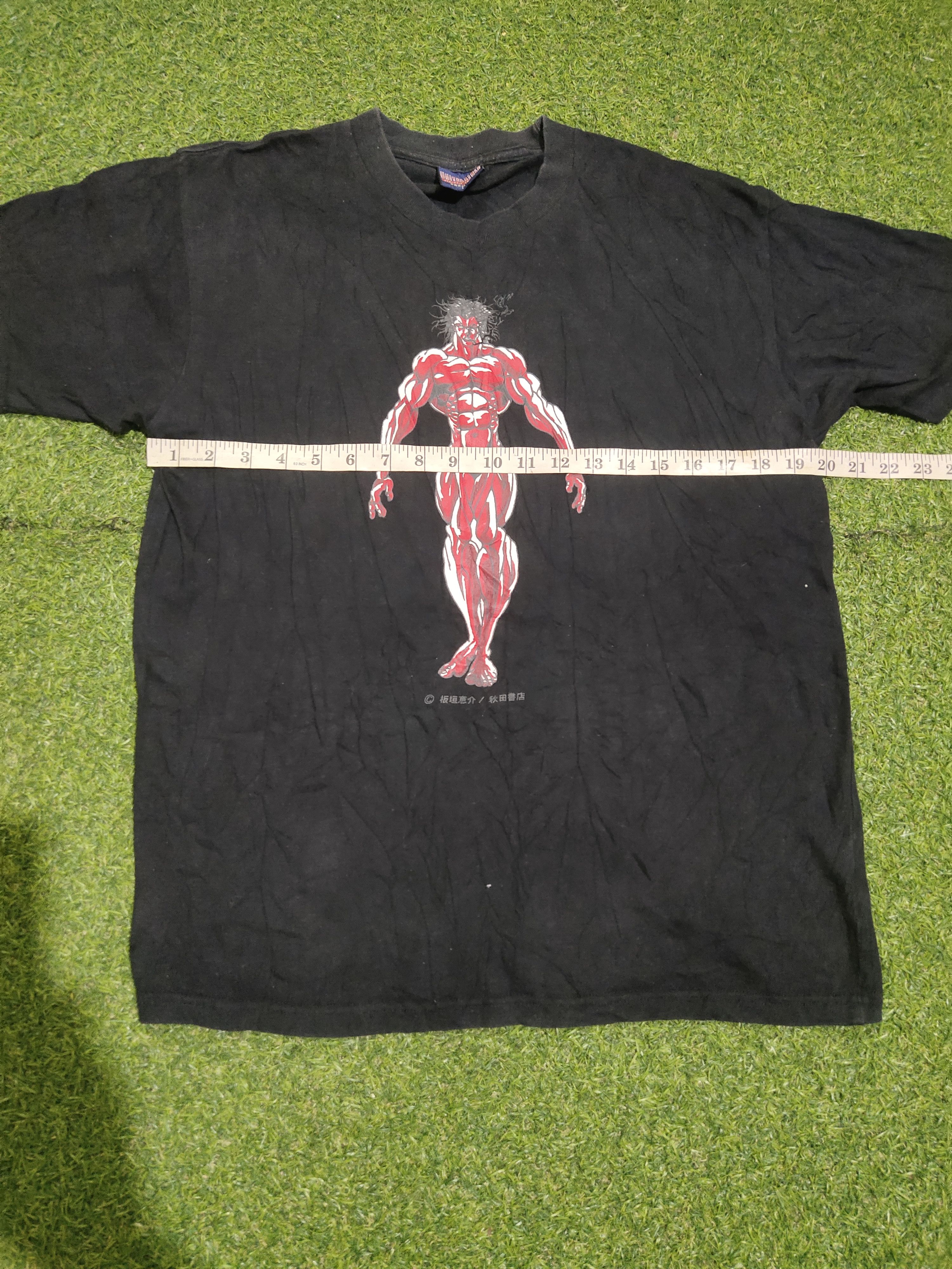 Anime VINTAGE RARE BAKI THE GRAPPLER YUJIRO HANMA ANIME MOVIE Size US L / EU 52-54 / 3 - 6 Thumbnail