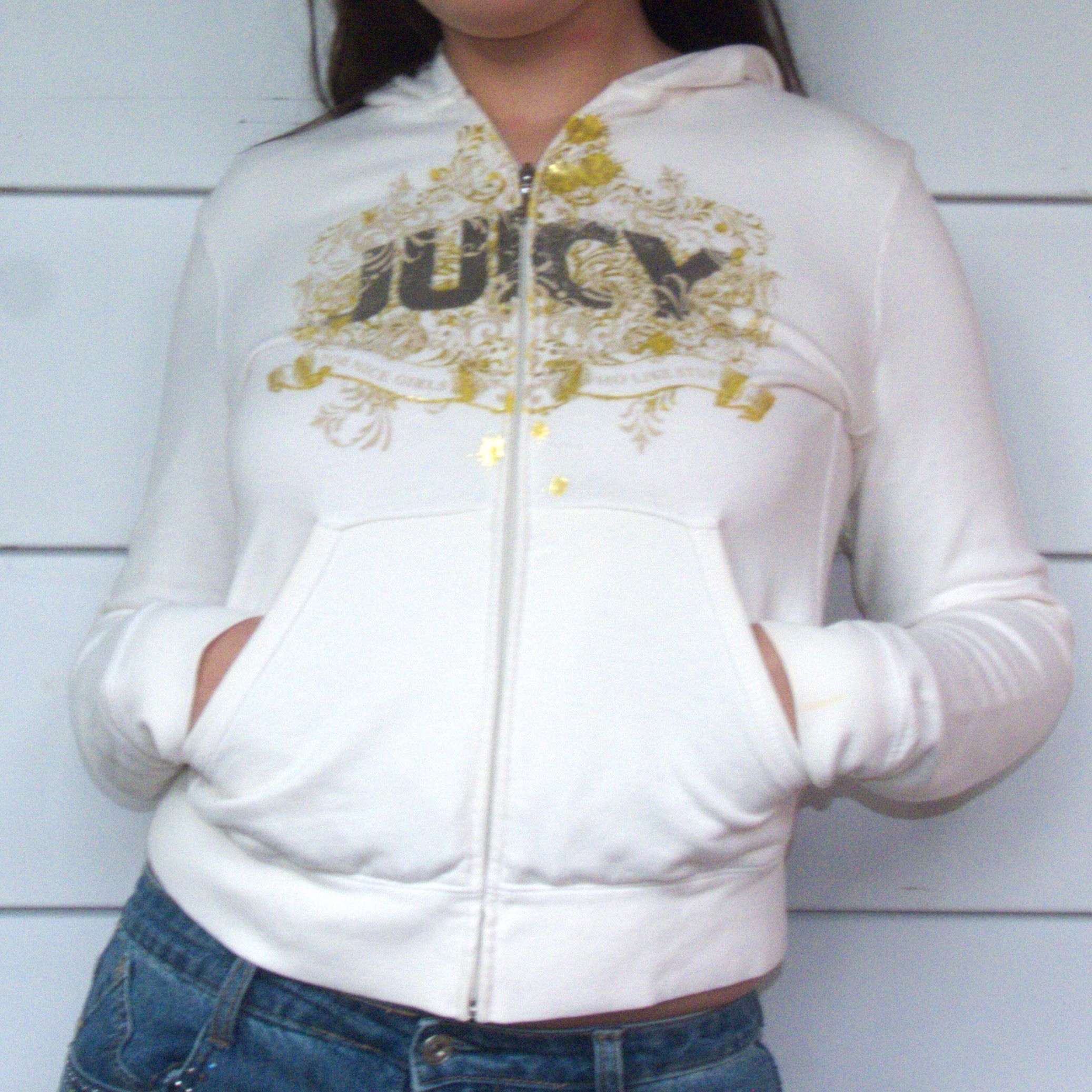 Juicy Couture Vintage Juicy Couture French Terry RARE P&G Hoodie Size L / US 10 / IT 46 - 2 Thumbnail