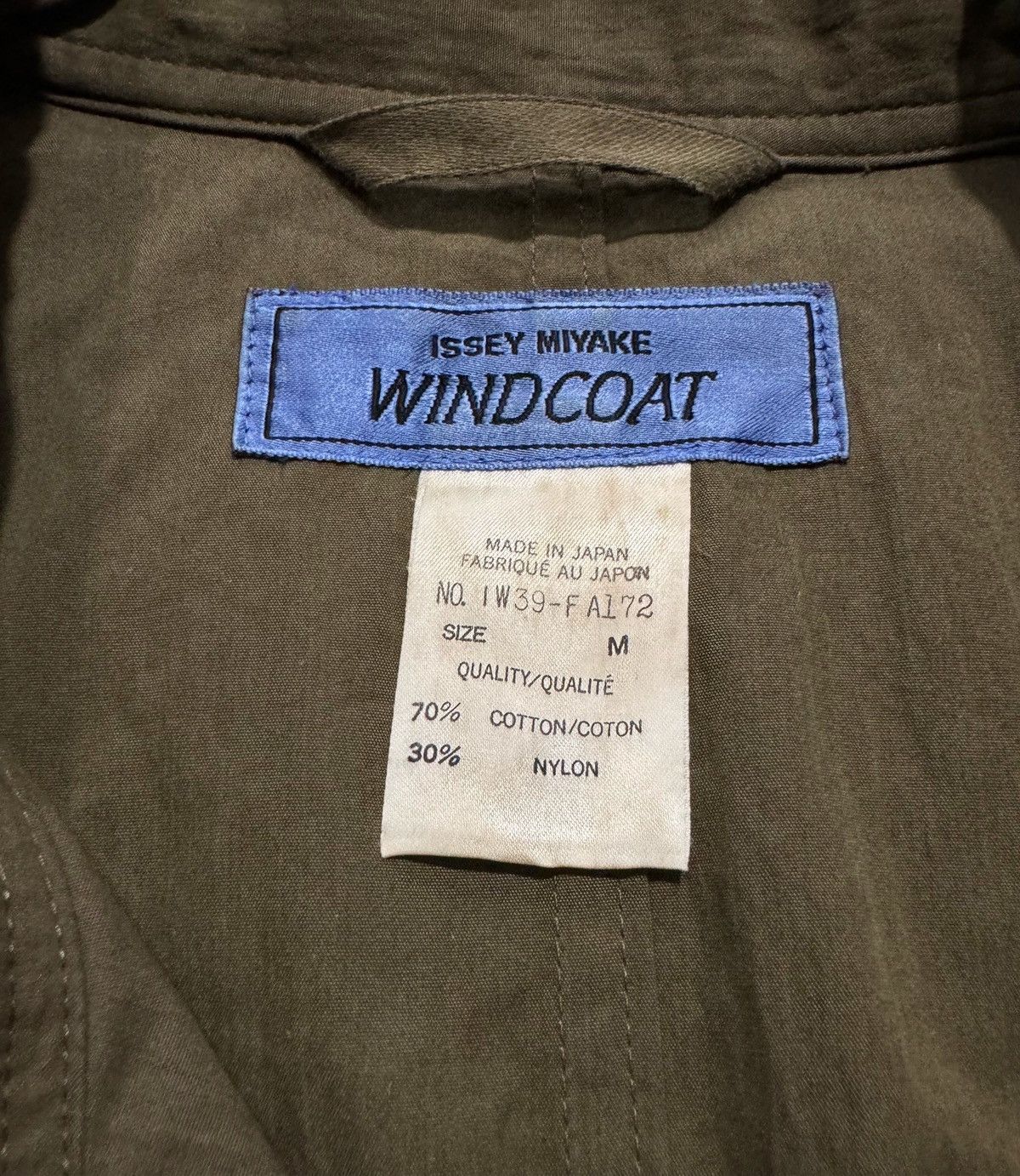 Issey Miyake Archive SS84 Windcoat Oversized Coat Size US XXL / EU 58 / 5 - 6 Thumbnail