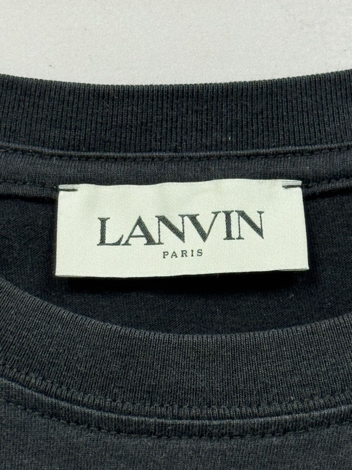 Gallery Dept. Ss21 Gallery Dept x Lanvin Logo Tee(Black/L) Size US L / EU 52-54 / 3 - 5 Thumbnail