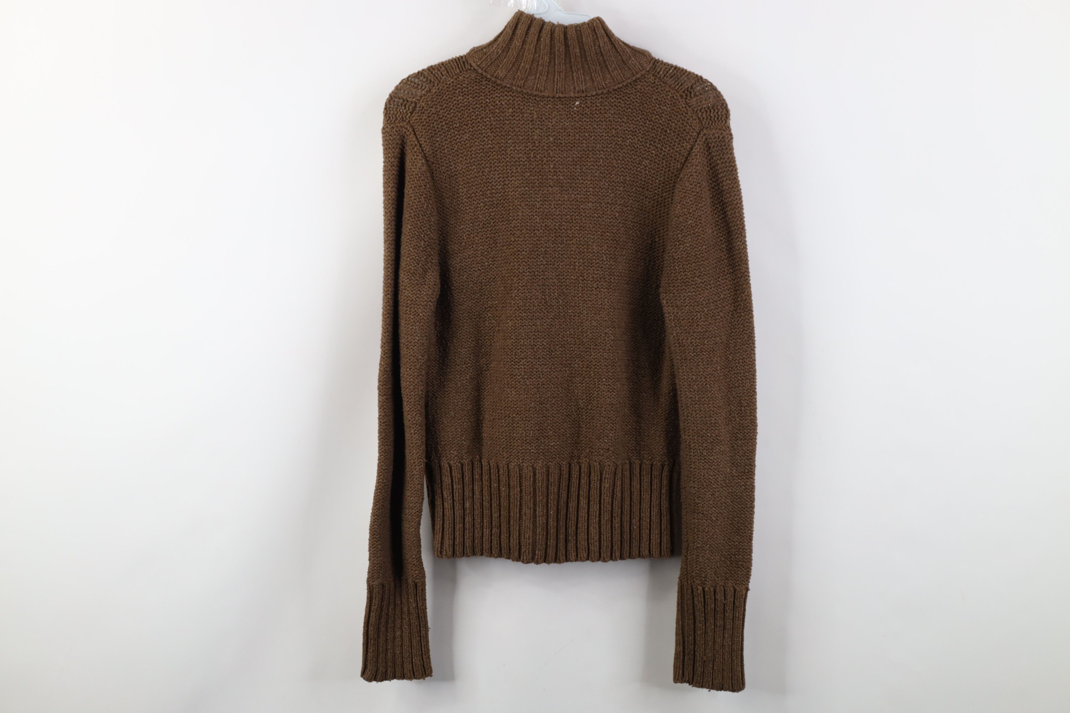 Vintage Vintage 90s Y2K Babydoll Blend Fisherman Cable Knit Sweater Size L / US 10 / IT 46 - 12 Thumbnail