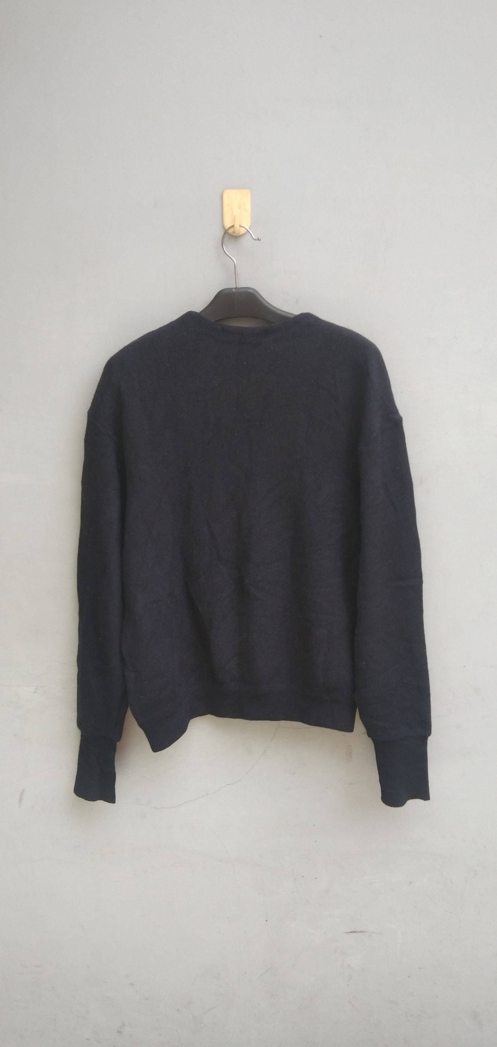 Balmain × Vintage Vtg Balmain navy brown stripe cardigan Size US M / EU 48-50 / 2 - 7 Thumbnail