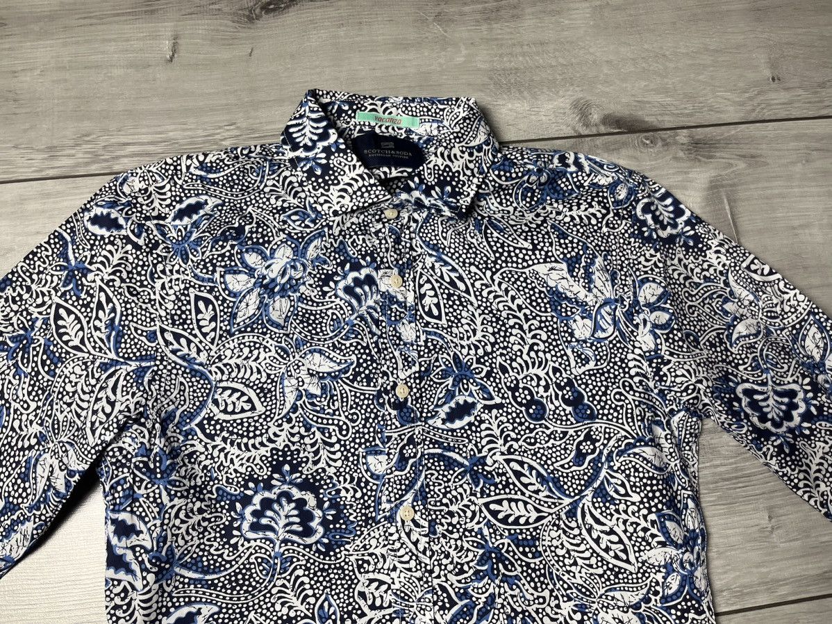 Scotch & Soda Scotch soda vacanza shirt stretch size Small Size US S / EU 44-46 / 1 - 3 Thumbnail
