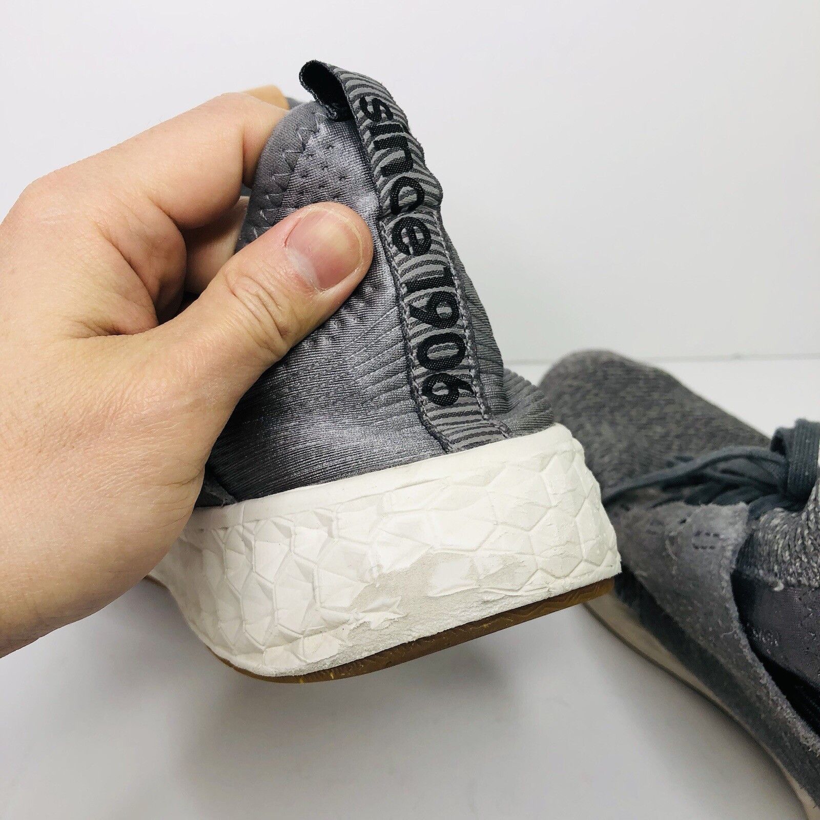 New Balance NB Fresh Foam Cruz V1 Gray Athletic Sneakers Sz14 Castlerock Size US 14 / EU 47 - 15 Thumbnail