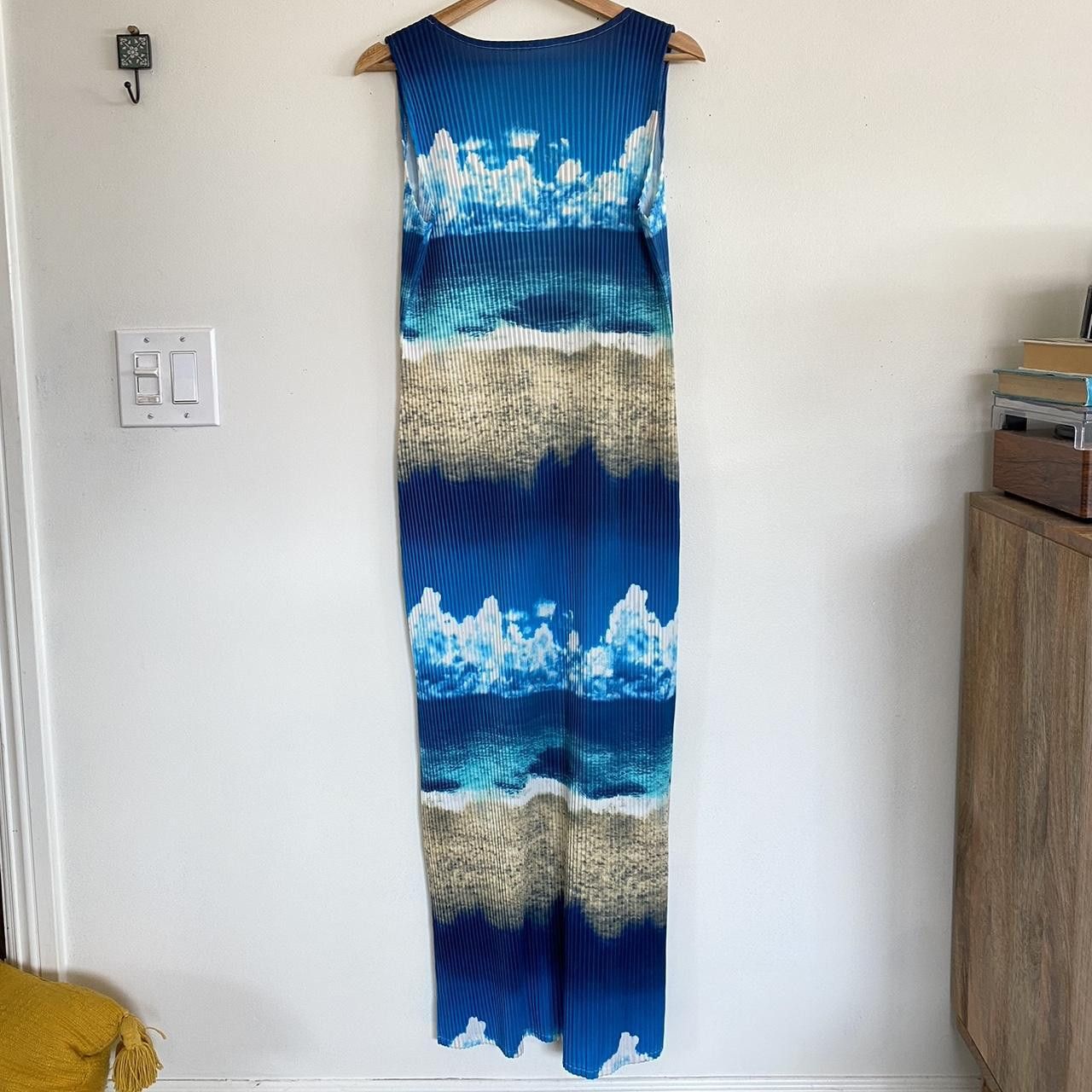 Vintage AMERICAN VINTAGE LONG MAXI DRESS SMALL / MEDIUM BLUE Size S / US 4 / IT 40 - 7 Thumbnail