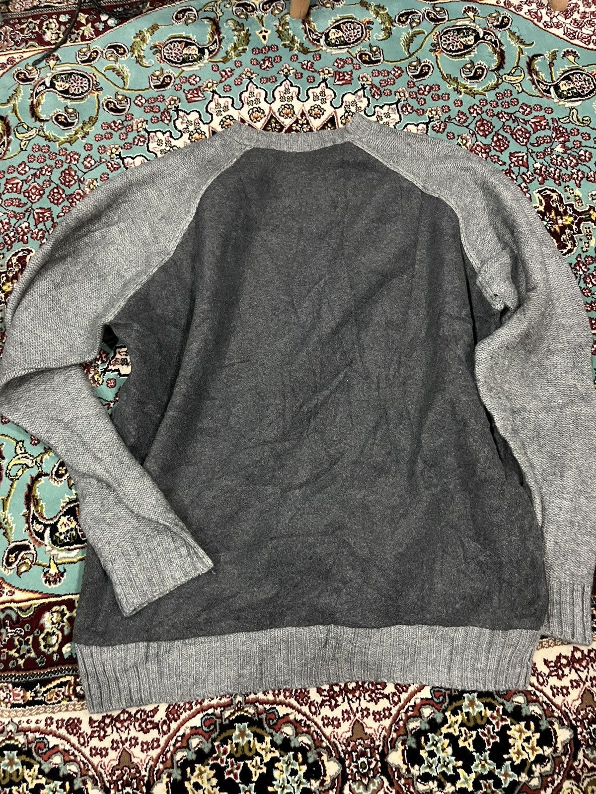 Uniqlo Vtg Uniqlo Knitwear Wool Pullover Crewwneck Sweatshirts Size US L / EU 52-54 / 3 - 7 Thumbnail