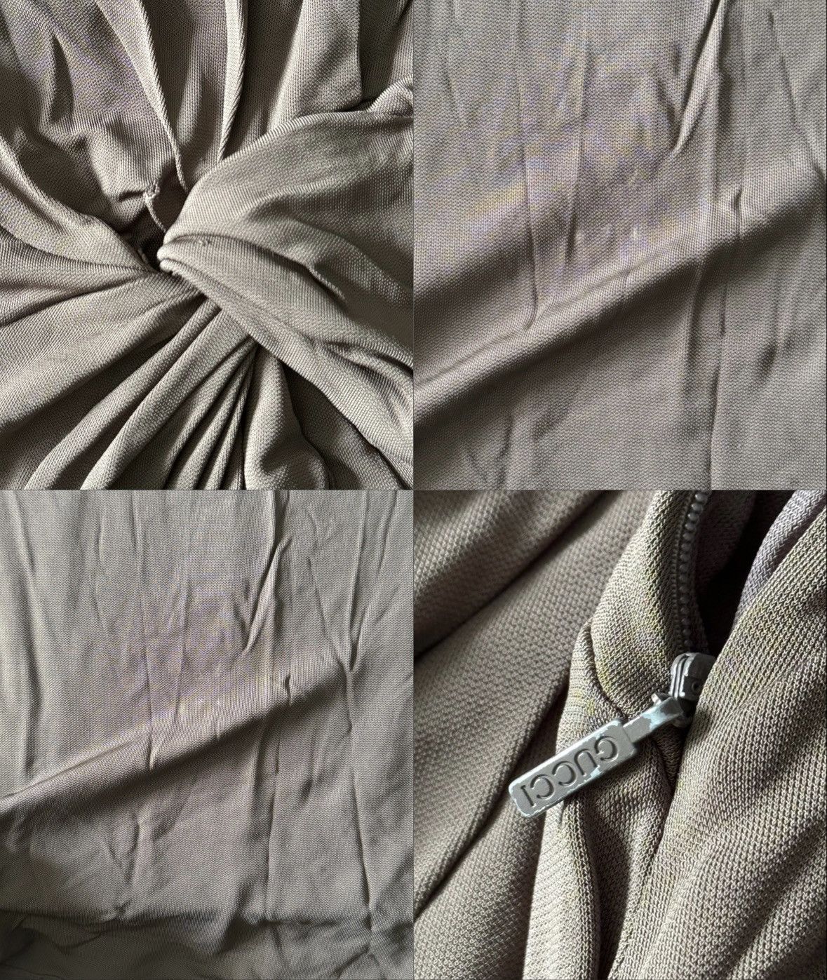 Gucci Gucci by Tom Ford Runway Draped Asymmetric Blouse. Size M / US 6-8 / IT 42-44 - 3 Thumbnail