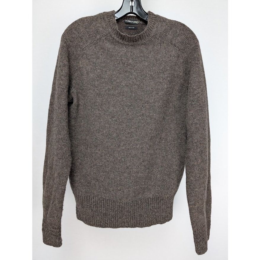 Tom Ford o1rshd1 CC20 Cashmere Sweater in Brown Size US M / EU 48-50 / 2 - 2 Thumbnail