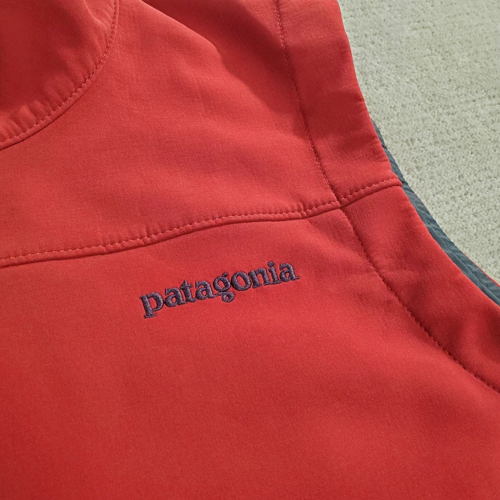 Patagonia Patagonia Vest Windbreaker Polartec Windbloc Adze Logo 83330 Mens M Red Full Zip Size US M / EU 48-50 / 2 - 3 Thumbnail