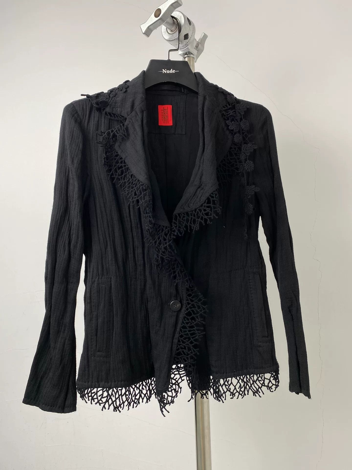 Issey Miyake Issey Miyake Pleated Jacket with Fringe Size US M / EU 48-50 / 2 - 1 Thumbnail