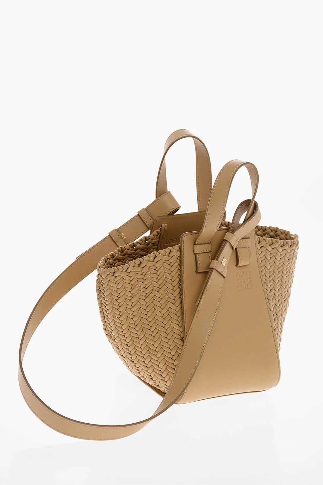 Loewe og1mm0426 Size: OS / Woven Leather Mini Bag in Brown Size ONE SIZE - 3 Thumbnail