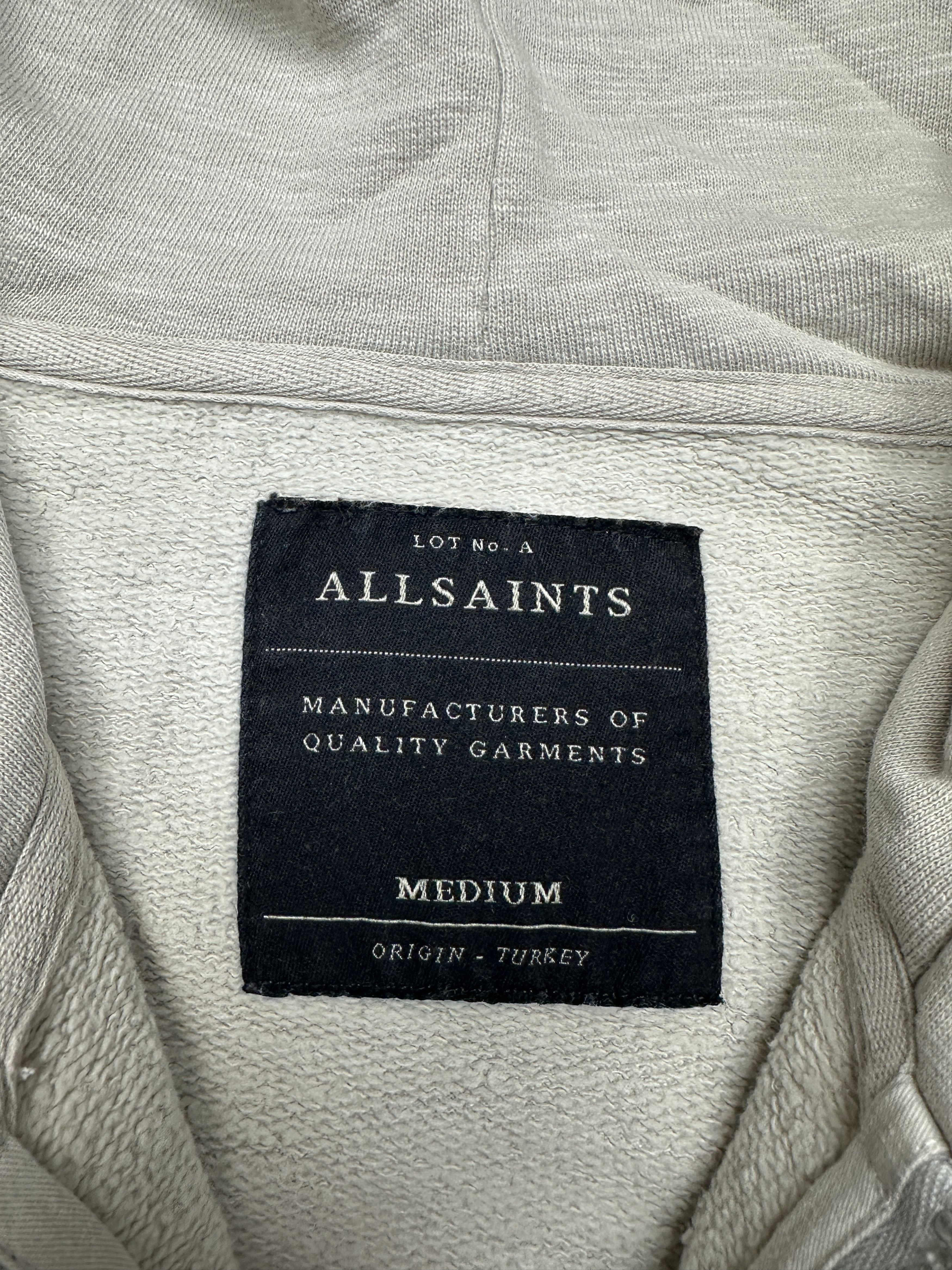 Allsaints Allsaints Mens Brachium Full Zip Hoodie Size US M / EU 48-50 / 2 - 3 Thumbnail