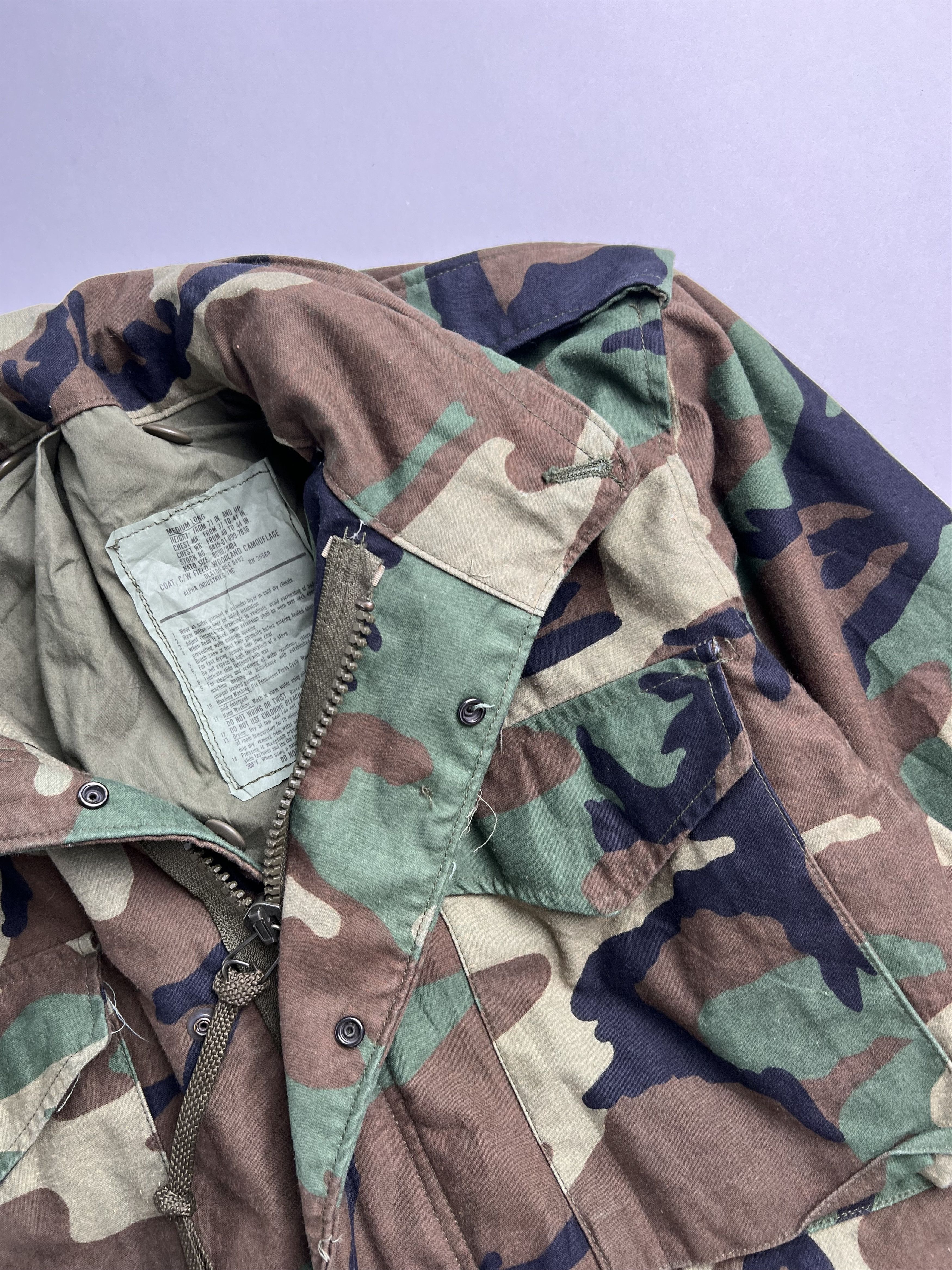Other FIELD JACKET M65 US ARMY WOODLAND CAMO Size US M / EU 48-50 / 2 - 5 Thumbnail