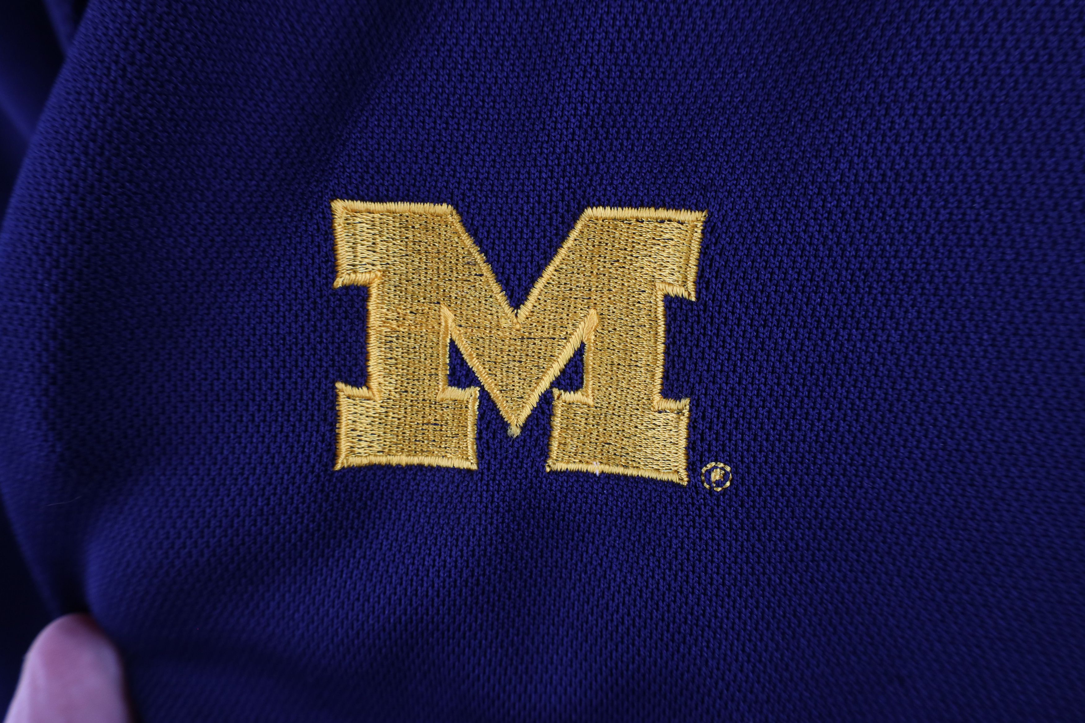 Starter × Vintage Vintage Starter Out University of Michigan Football Polo Size US XL / EU 56 / 4 - 5 Thumbnail