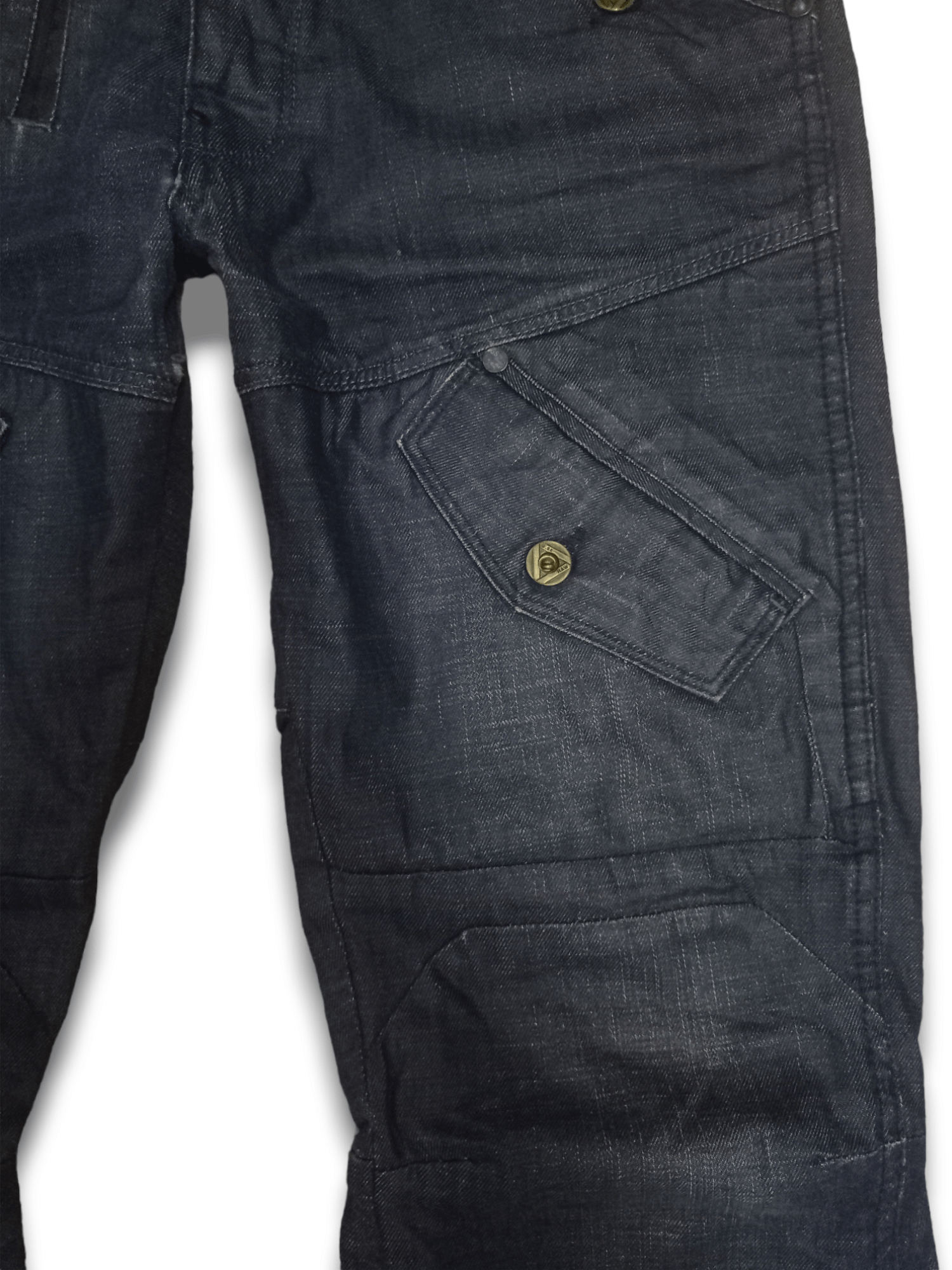 G-Star Vintage G Star Raw Tactical Pocket Cargo Loose Denim Pants Size US 28 / EU 44 - 8 Thumbnail