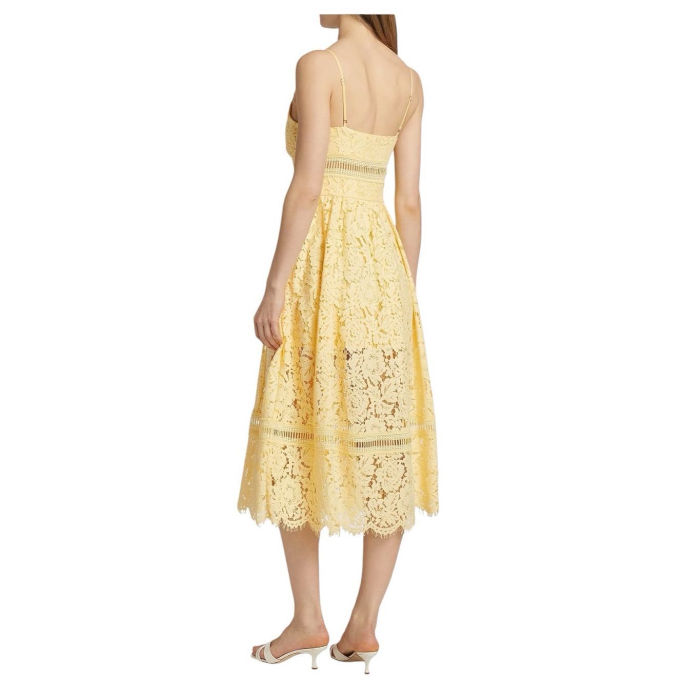Generation Love Generation Love Emma Lace Maxi Dress NWT Citrine Yellow Med Size M / US 6-8 / IT 42-44 - 2 Thumbnail