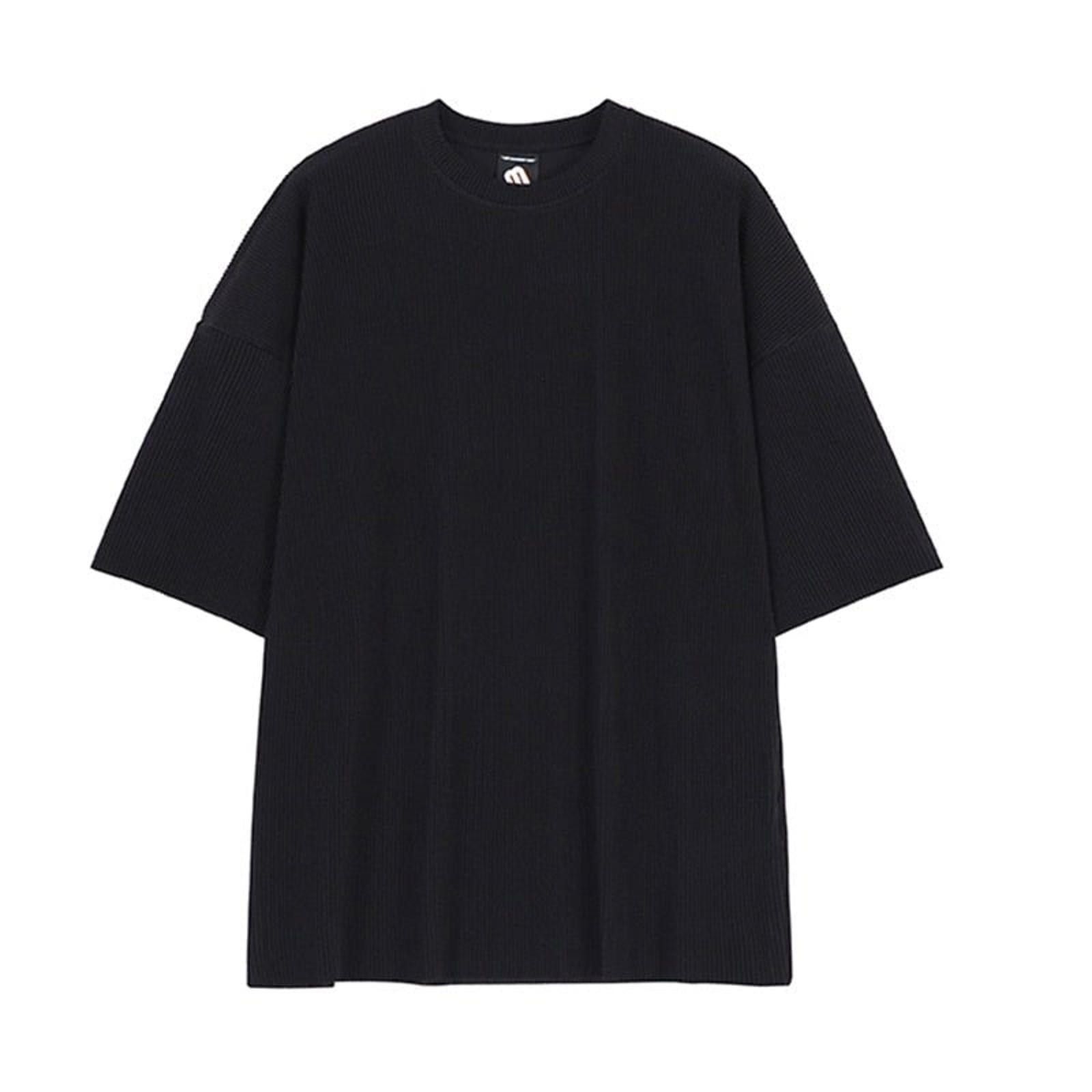 Vintage Oversized Pleated Tee / Pants Set– Minimal Street Style Size US M / EU 48-50 / 2 - 5 Thumbnail