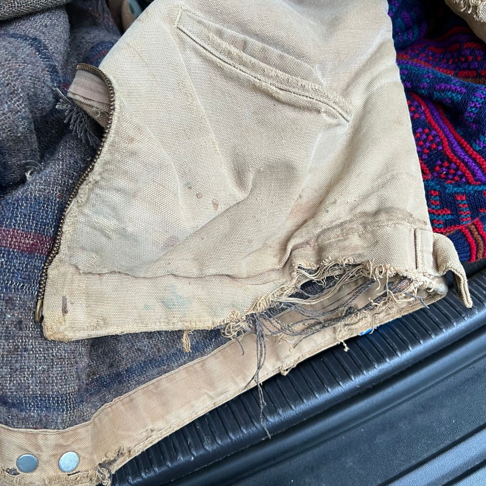 Carhartt True vintage Carhartt 70s work wear Detroit brown jacket Size US M / EU 48-50 / 2 - 16 Thumbnail