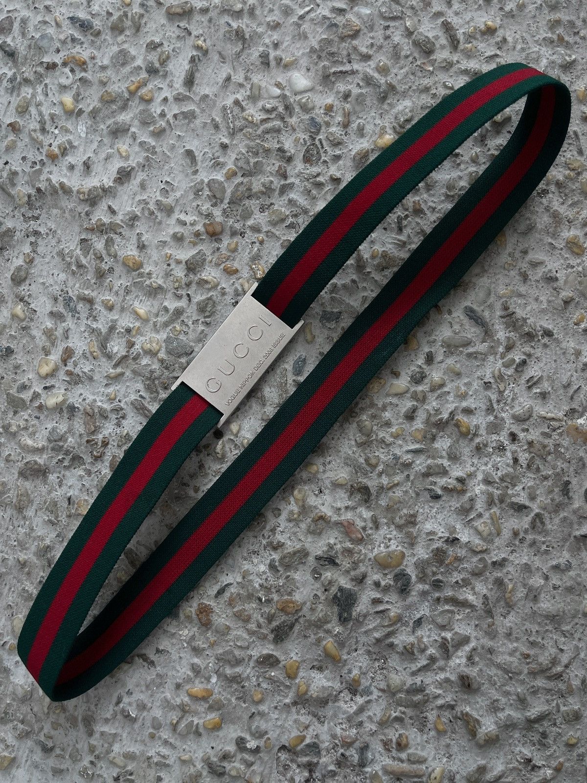 Gucci Web Stripe Elastic Band (2009 Archive) Size ONE SIZE - 1 Thumbnail