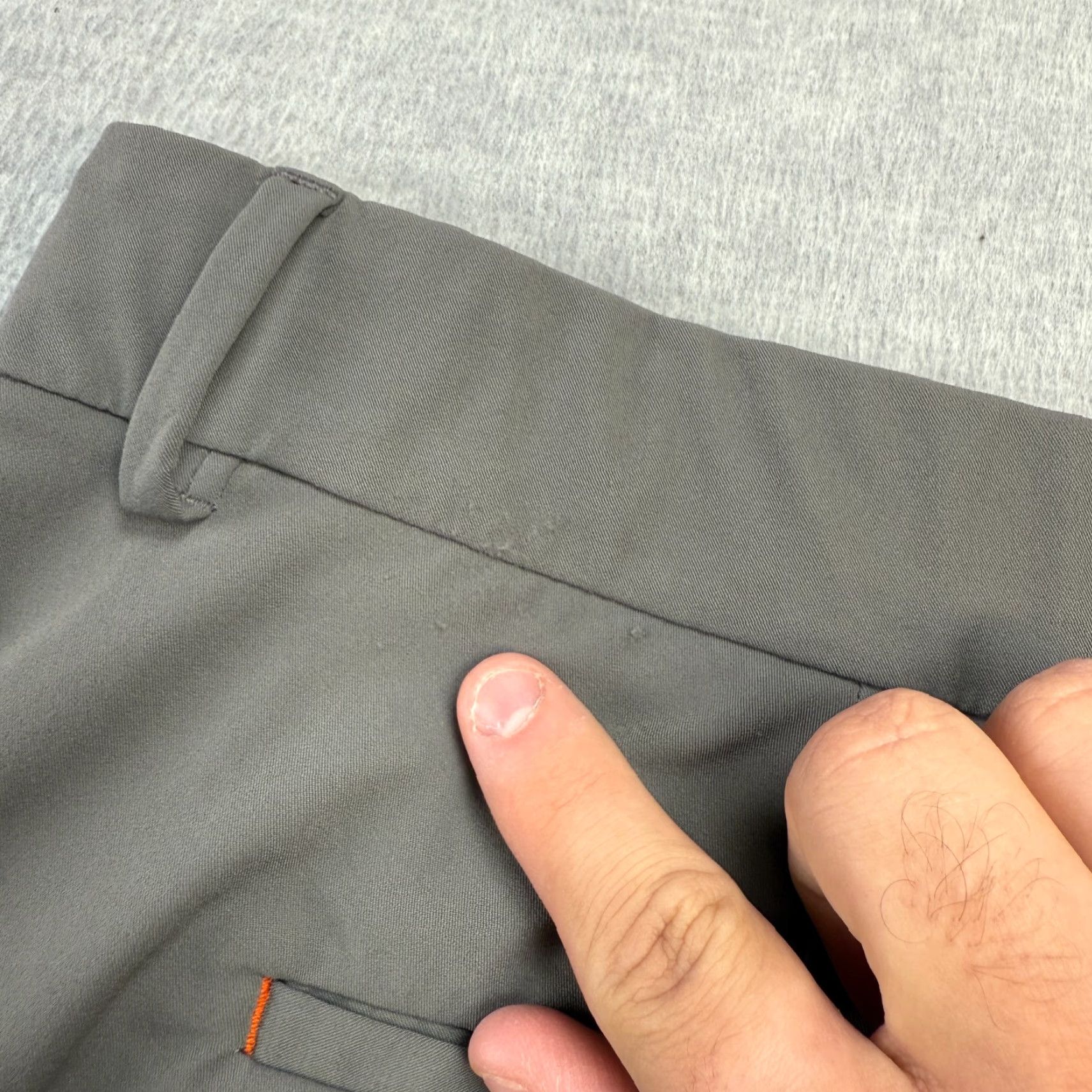 KJUS KJUS Iver Pants Mens 40x32 Gray Tailored Fit Performance Golf Trousers Stretch Size US 38 / EU 54 - 6 Thumbnail