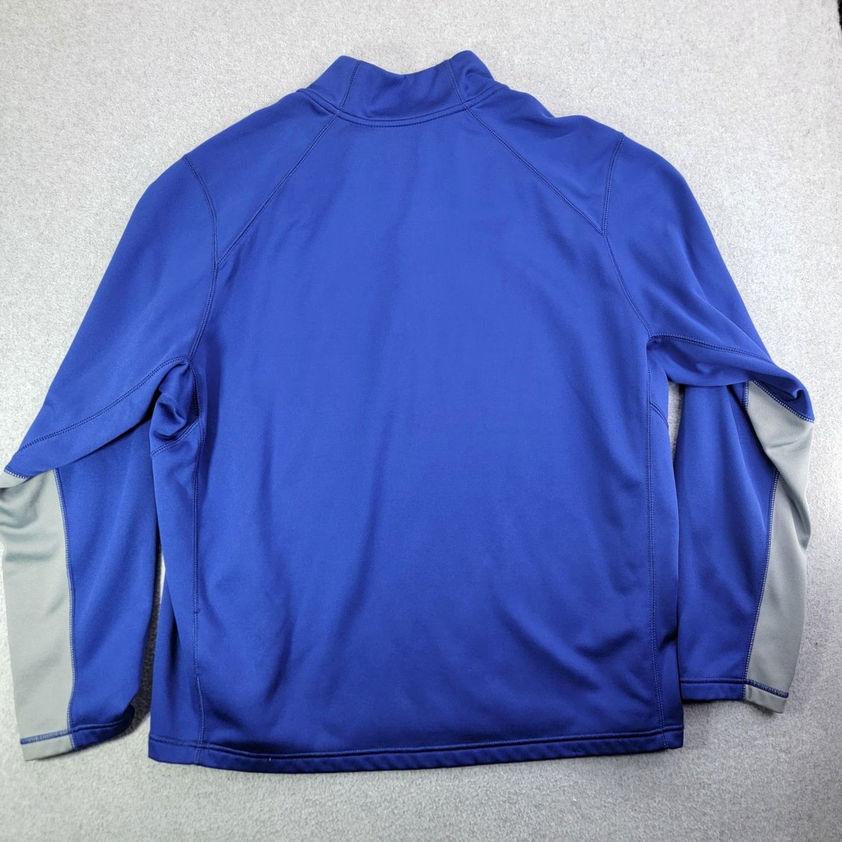 Nike Nike Therma-FIT Running Shirt Mens 2XL Blue 1/4 Zip Pullover Fleece Long Sleeve Size US XXL / EU 58 / 5 - 5 Thumbnail