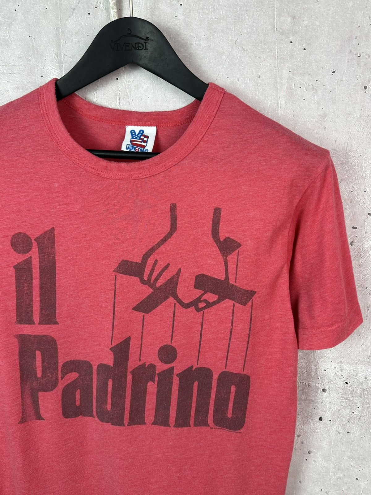 Junk Food Junk Food il Padrino Coral Made in USA Short Sleeve T-shirt Size US S / EU 44-46 / 1 - 3 Thumbnail