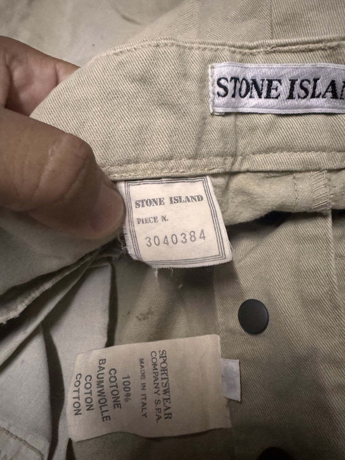 Stone Island Vintage Stone Island Pants Size US 34 / EU 50 - 9 Thumbnail