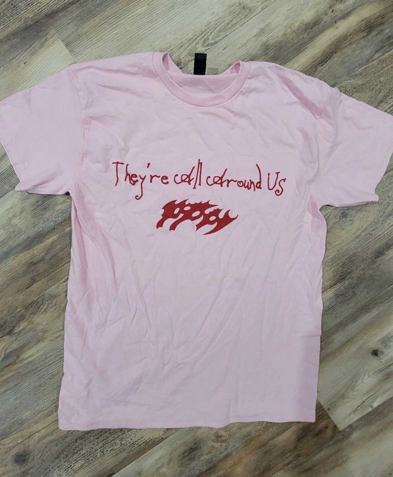 Other Poppy 2025 They're All Around Us Tour Shirt Pink Medium Size US M / EU 48-50 / 2 - 1 Thumbnail