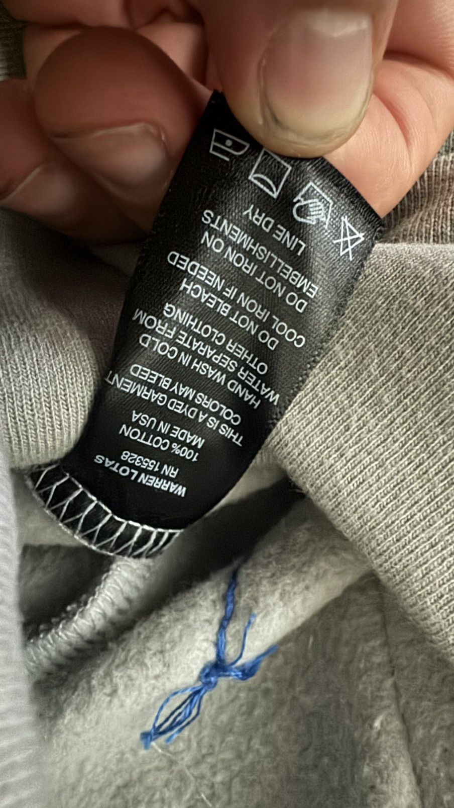 Warren Lotas Warren Lotas “Sad” Hoodie Brand New Small Size US S / EU 44-46 / 1 - 6 Thumbnail