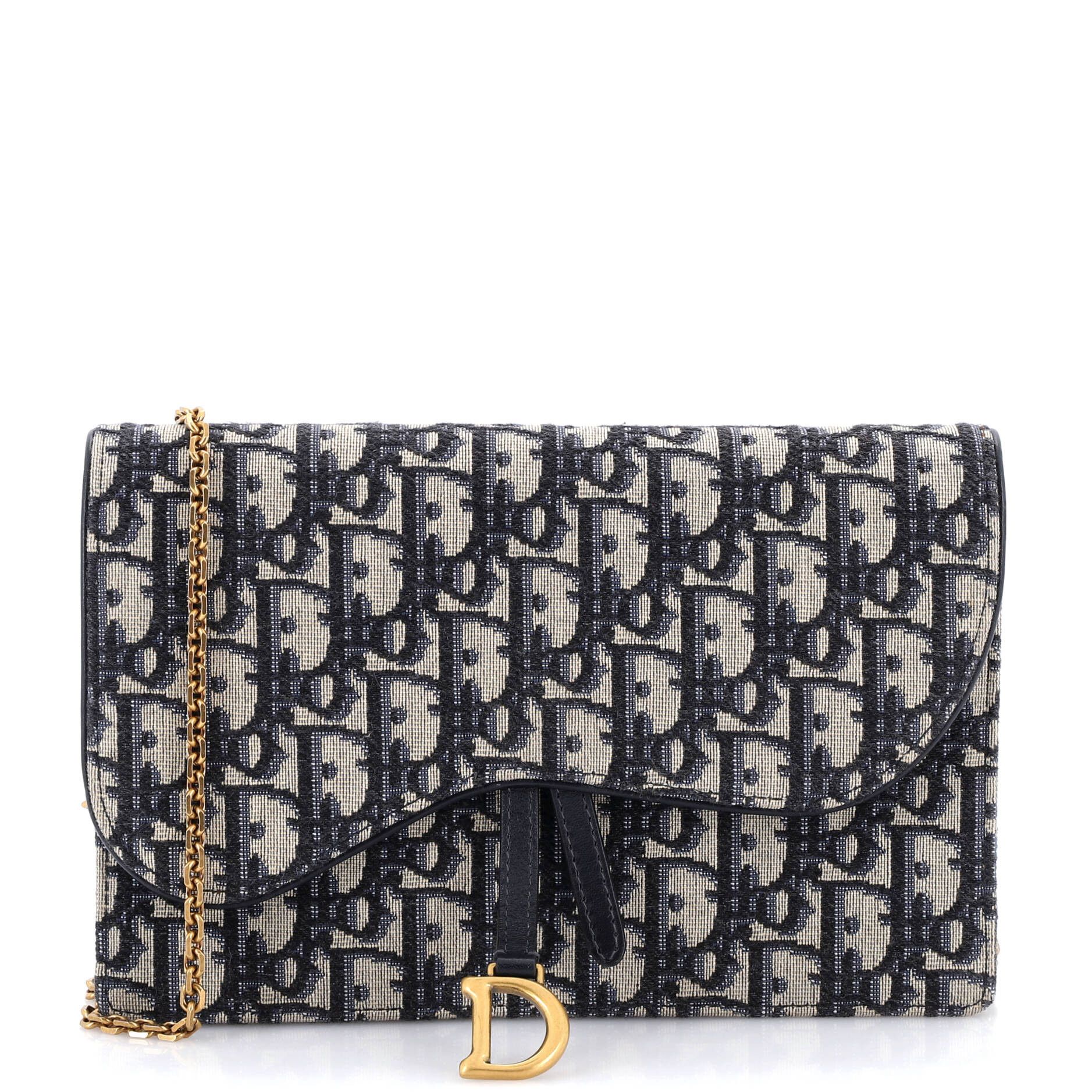Dior Saddle Chain Clutch Size ONE SIZE - 1 Thumbnail