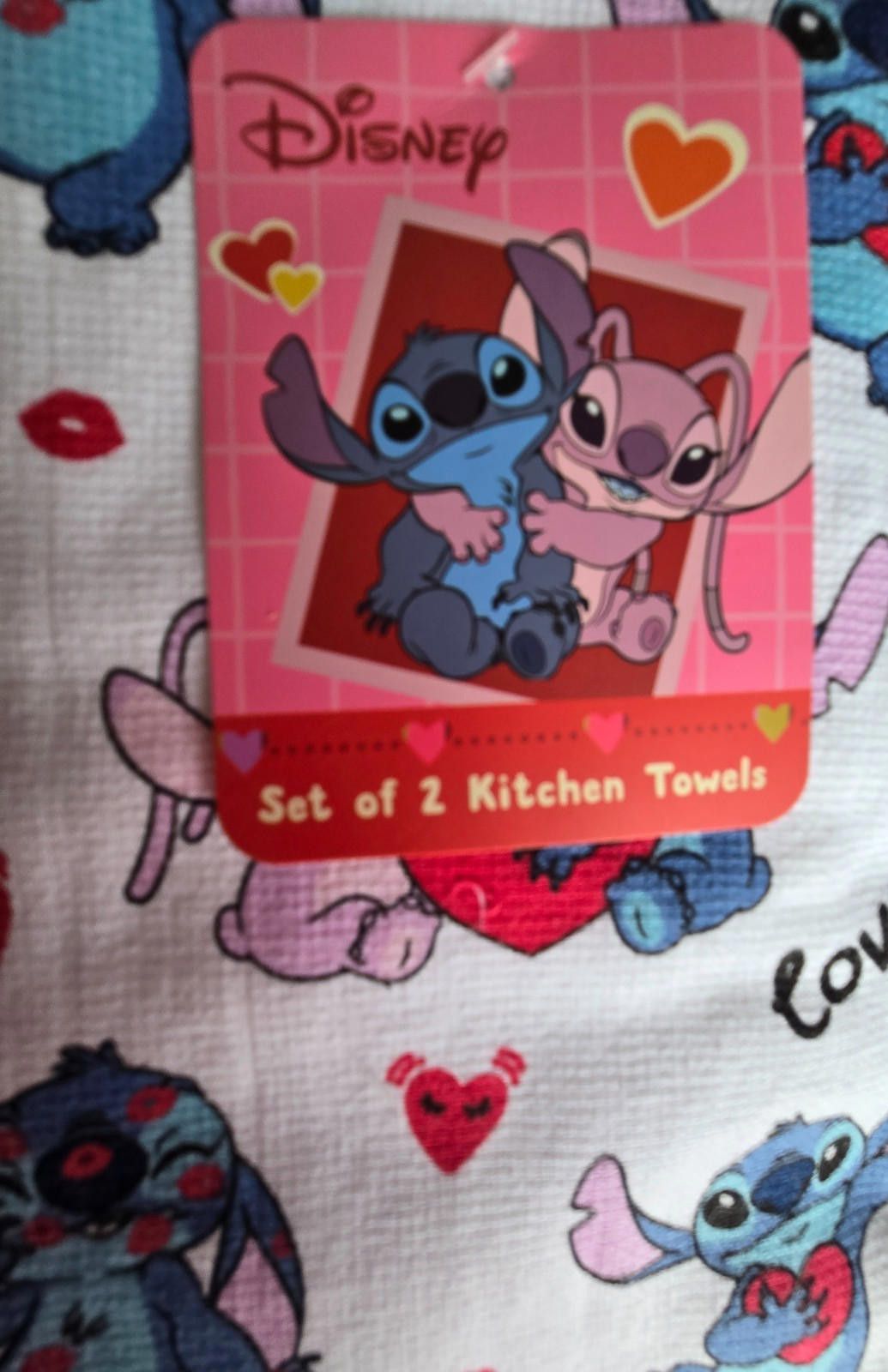Disney Disney Stitch Kitchen Towels Set Angel NWT Size ONE SIZE - 3 Thumbnail