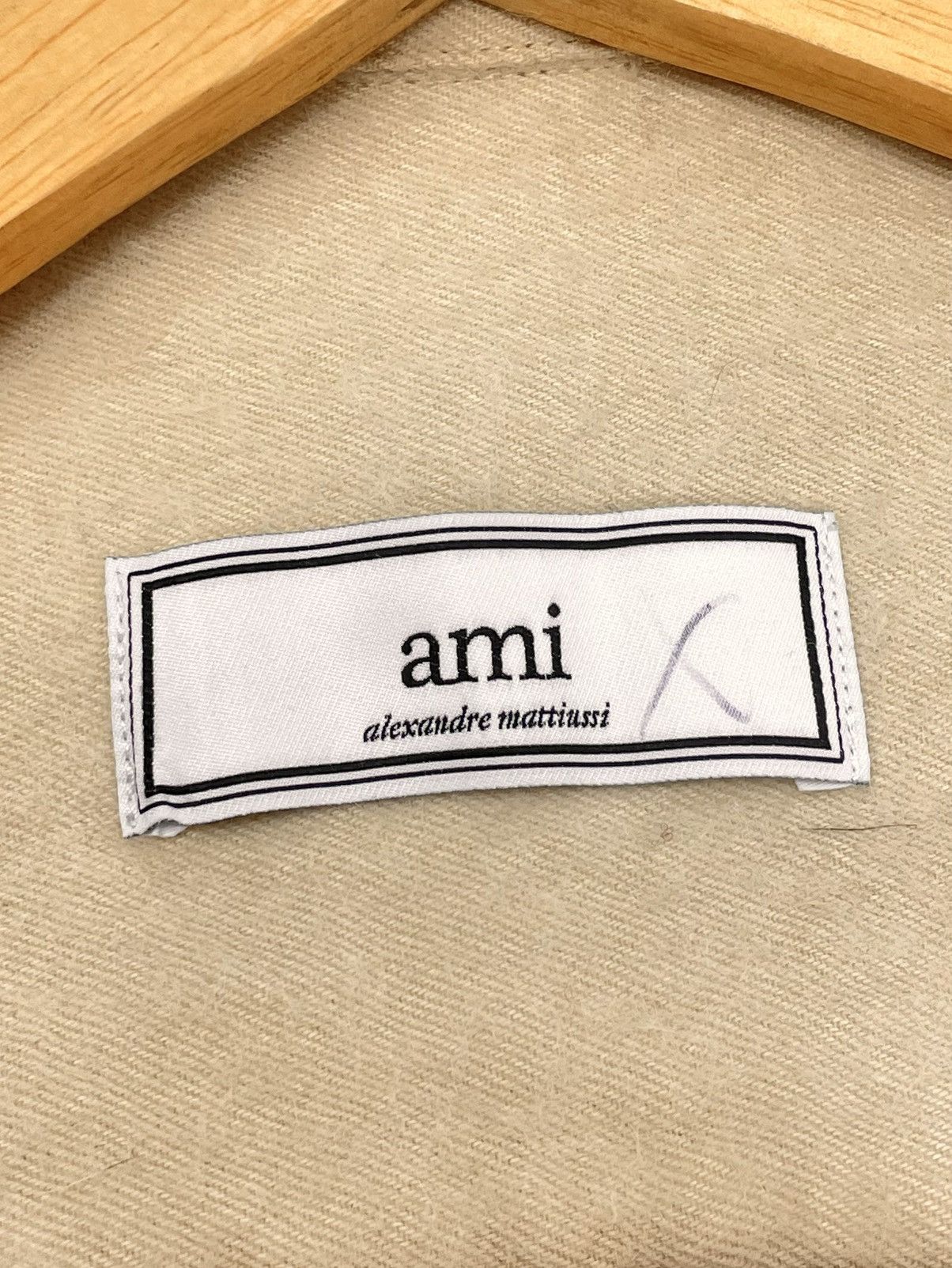 AMI Ami Paris Cotton & Virgin Wool Shirt – Size 42 Size US M / EU 48-50 / 2 - 11 Thumbnail