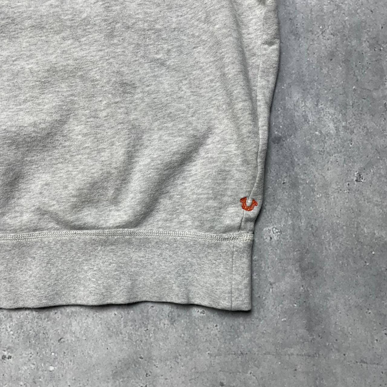 True Religion True Religion Spell-Out Logo Crew Sweatshirt Gray Size XL Size US XL / EU 56 / 4 - 9 Thumbnail