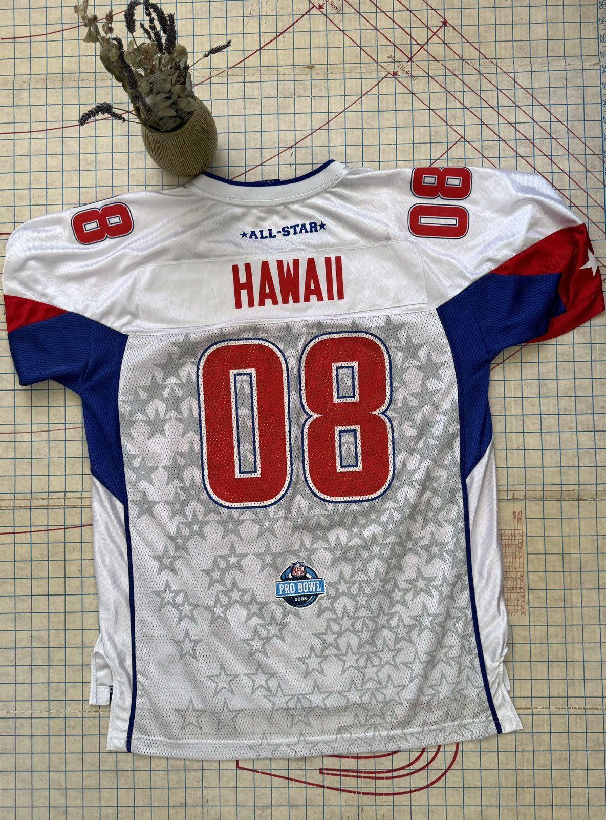 NFL × Reebok Reebok NFL Pro Bowl 2008 Jersey White Size Large Size US L / EU 52-54 / 3 - 10 Thumbnail