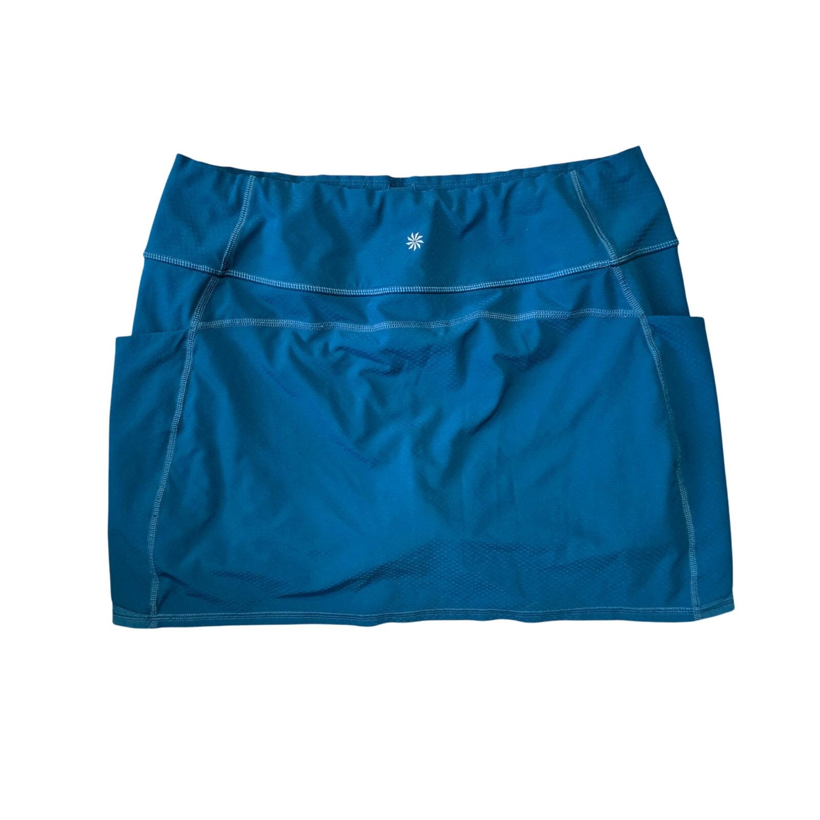 Athleta Athleta Women’s Excursion Athletic Mini Skirt M Teal Blue Size 27" / US 4 / IT 40 - 6 Thumbnail