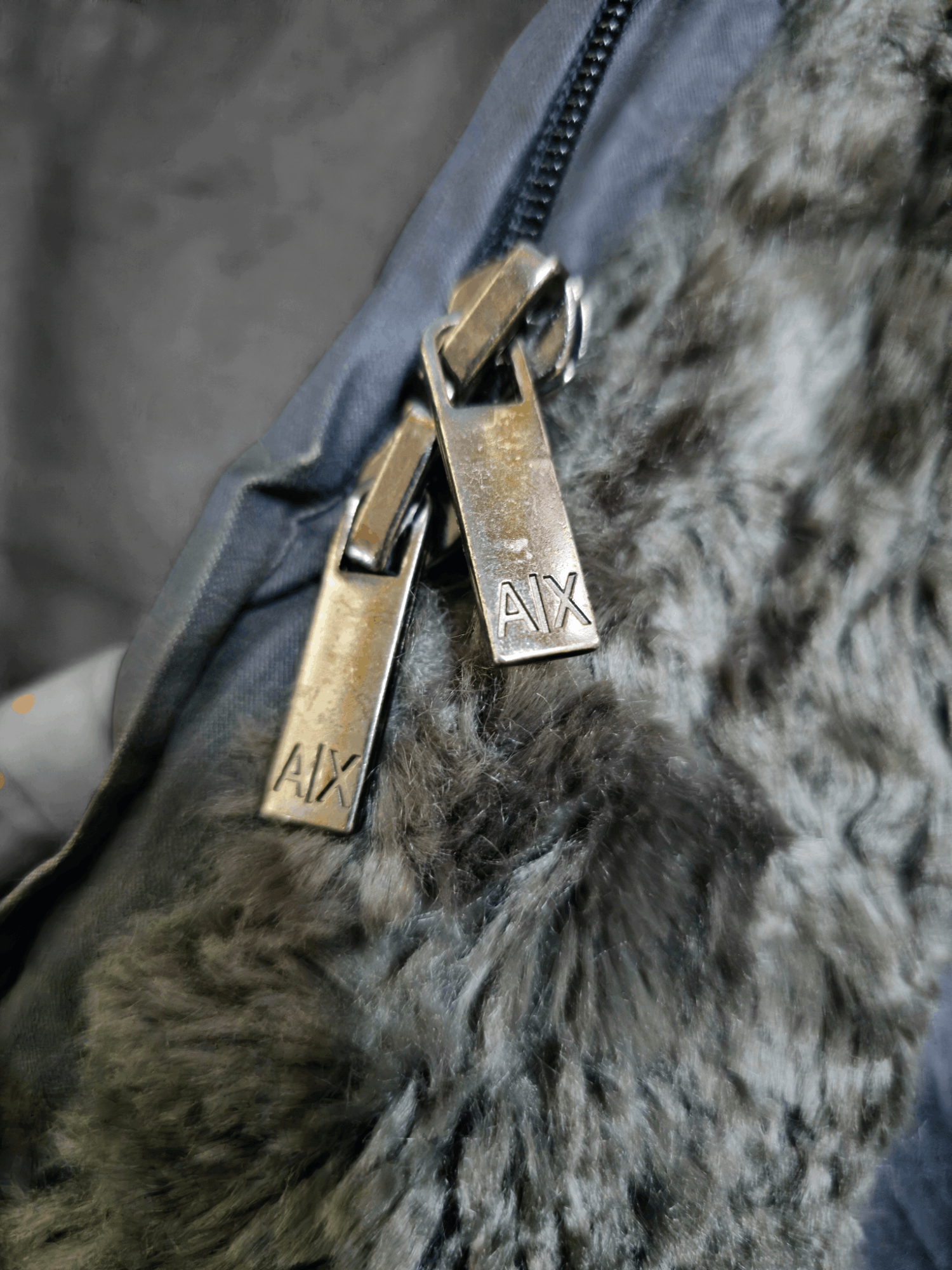 Armani × Armani Exchange Gorgeous AX Fur Long Coat Parka Size US M / EU 48-50 / 2 - 7 Thumbnail