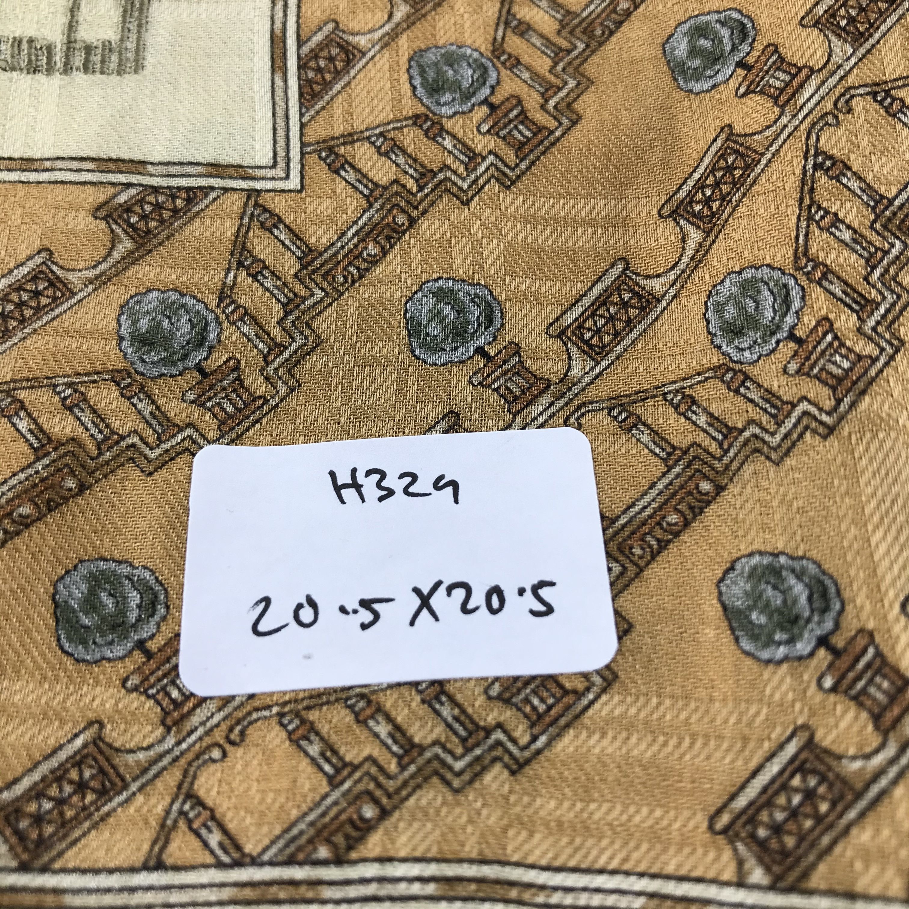 Alfred Dunhill Dunhill Handkerchief Neckerchief Bandana H329 Size ONE SIZE - 9 Thumbnail