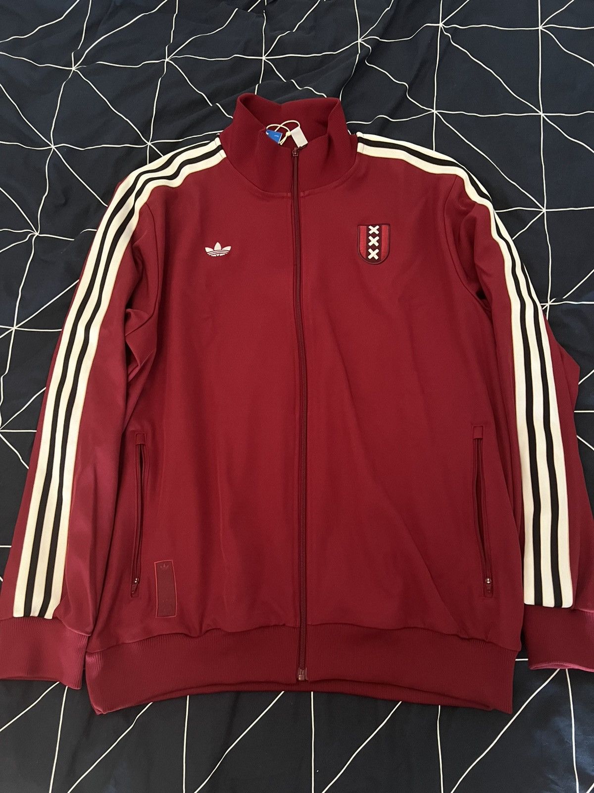 Adidas Ajax 125 year vest - small Size US S / EU 44-46 / 1 - 1 Thumbnail