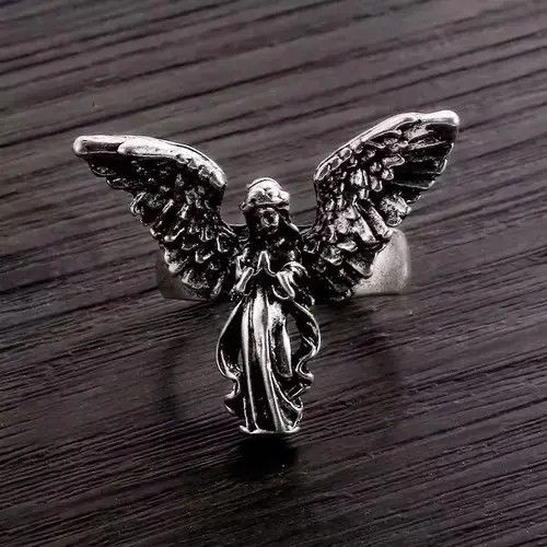 Japanese Brand Vintage Grunge Open Ring Angel Prying Size ONE SIZE - 4 Thumbnail