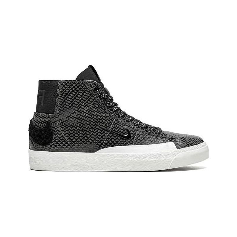 image of Nike Sb Blazer Mid Qs Soulland (Friends And Family) Shoes in Black/Anthracite, Men's (Size 11)
