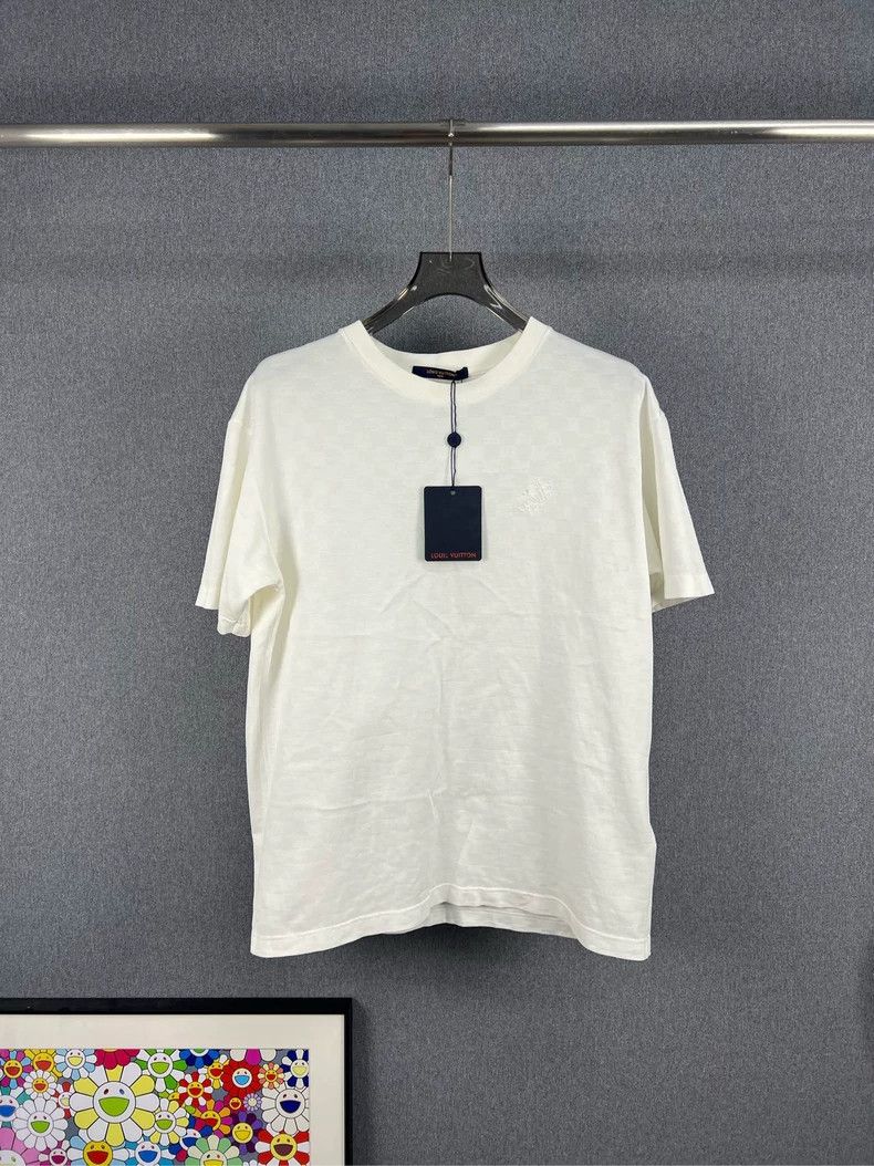 Louis Vuitton Louis Vuitton x Pharrell Embroidered Check Short Sleeve - dmc Size US M / EU 48-50 / 2 - 1 Thumbnail