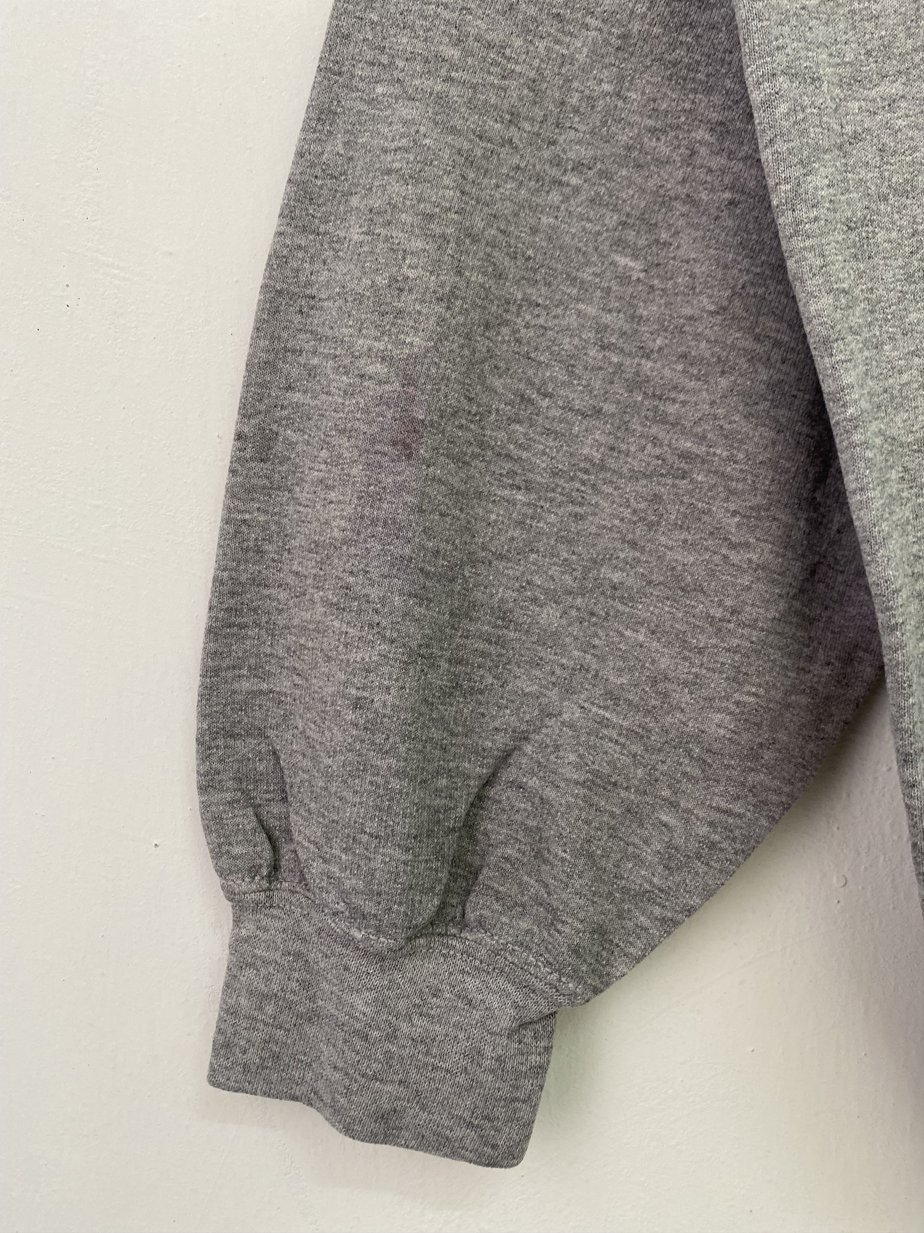 Vintage Vintage University Kansas Jayhawks Sweatshirt XL size Grey Size US XL / EU 56 / 4 - 5 Thumbnail