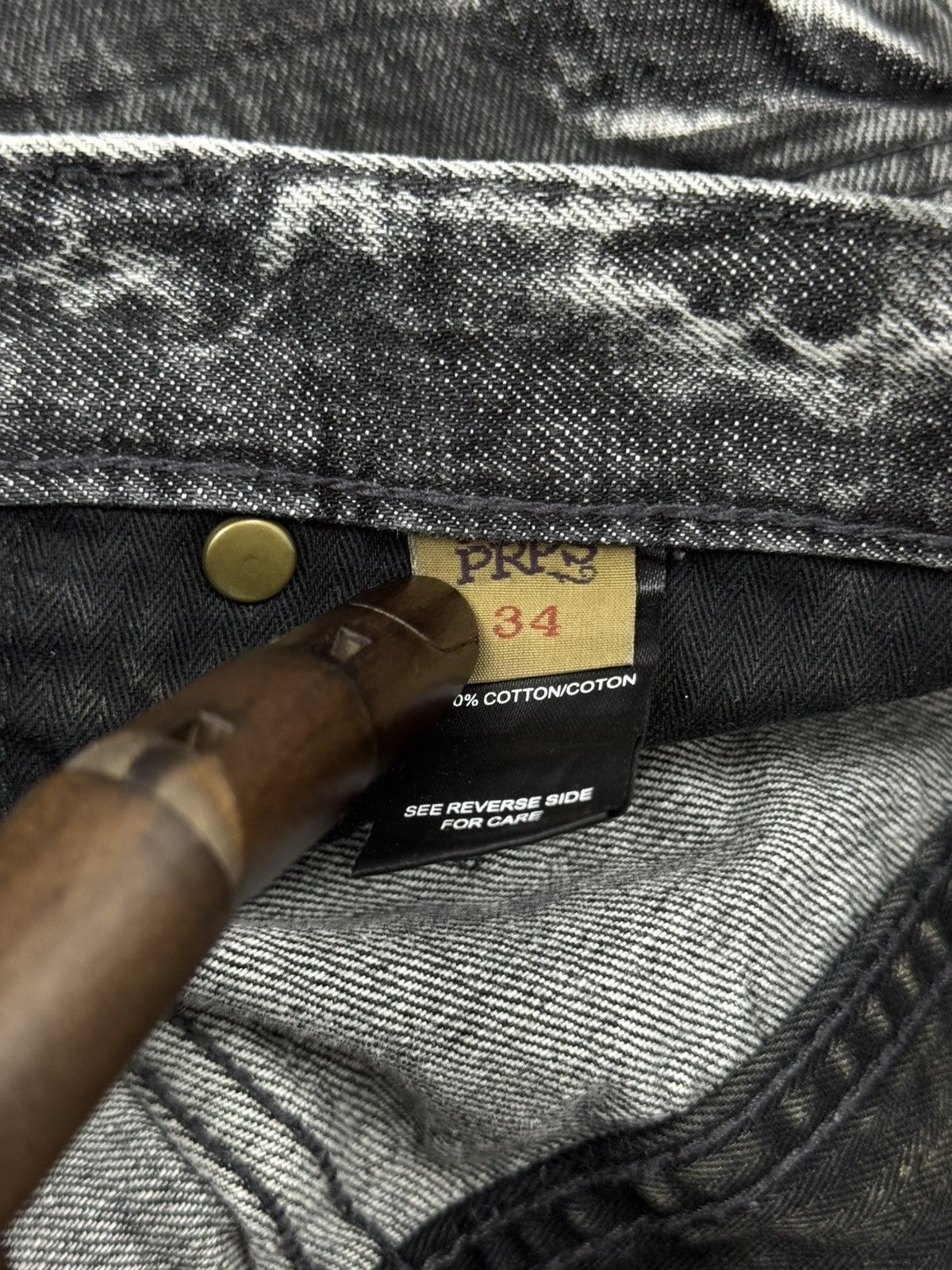 Prps Amazing PRPS DENIM PAINTED FADED PANTS SIZE : 34 Size US 34 / EU 50 - 11 Thumbnail