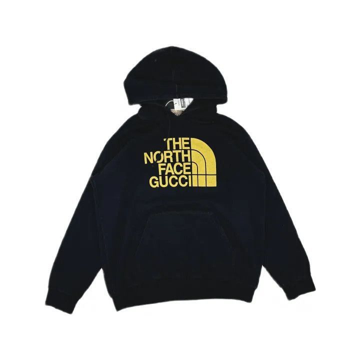 Gucci Gucci Gucci x The North Face Black Hoodie -2506 Size US XL / EU 56 / 4 - 1 Thumbnail