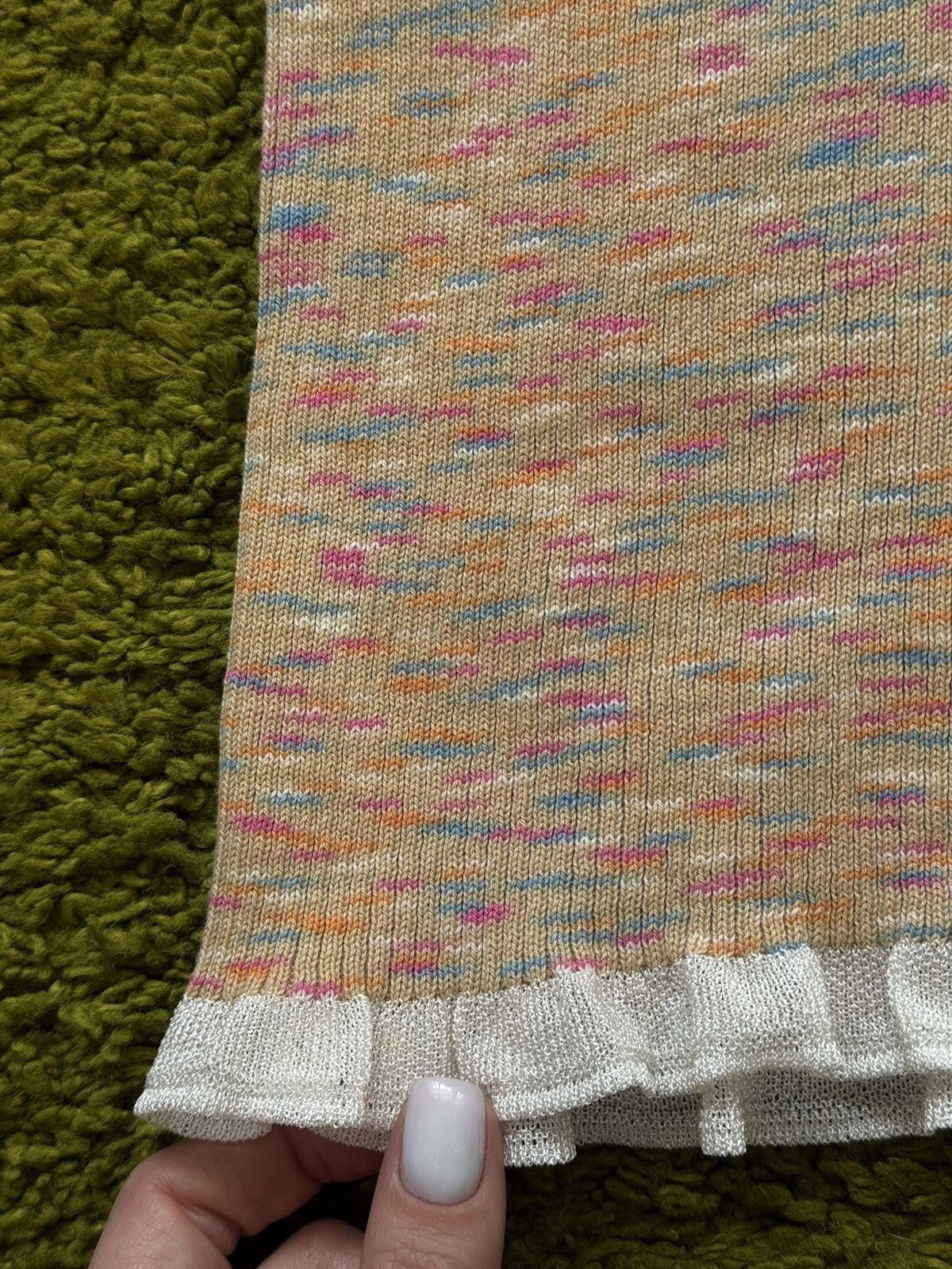 Designer × Missoni Missoni coloured knit cami tank top Size L / US 10 / IT 46 - 3 Thumbnail