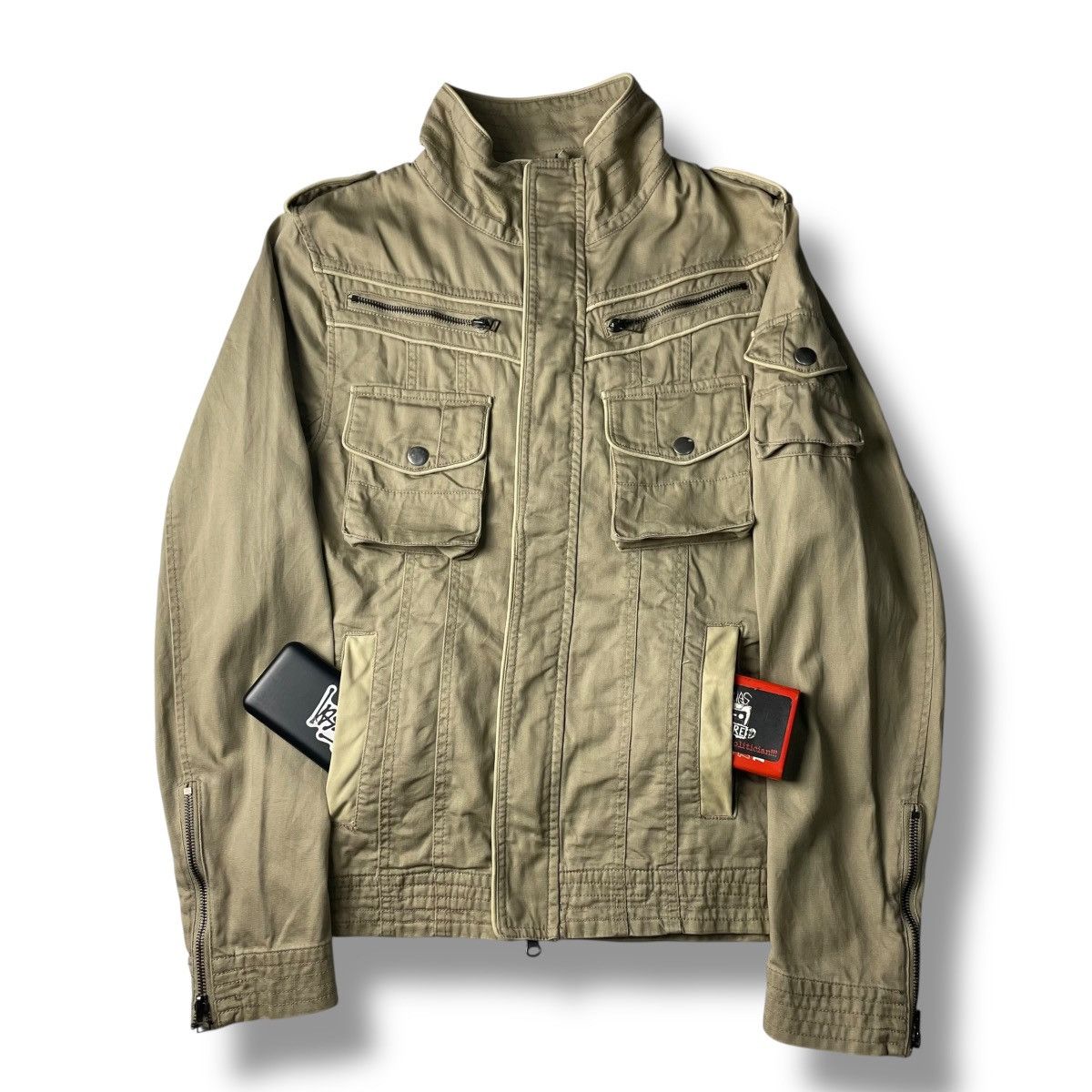 Le Grande Bleu (L.G.B.) 🇯🇵 CLONE DEVGRU MULTIPOCKET FULL ZIP BUTTON UP JACKET Size US L / EU 52-54 / 3 - 1 Thumbnail
