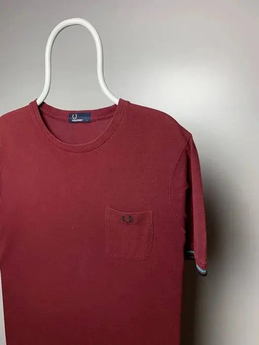 Fred Perry Fred perry T-shirt vintage sportswear tee size L burgundy Size US L / EU 52-54 / 3 - 2 Thumbnail