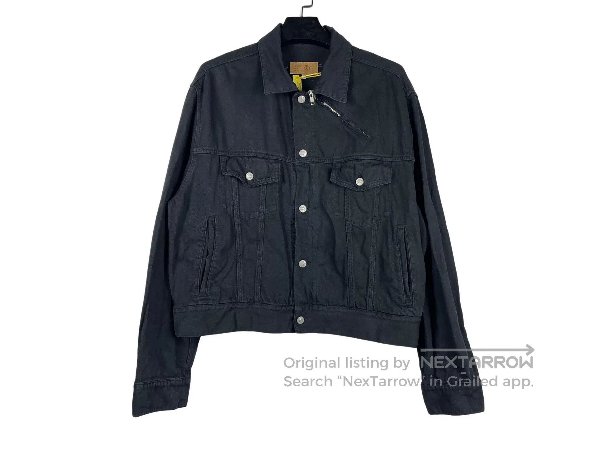 Maison Margiela Maison Margiela MM6 Dark Denim Workwear Jacket. Size US S / EU 44-46 / 1 - 1 Thumbnail