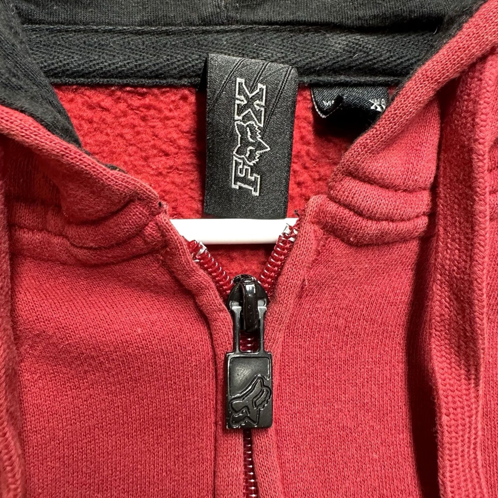 Fox Racing Fox Fox Racing Hoodie Men XL Red Full Zip Graphic Logo Sweatshirt Motocross Y2K FAIR Size US XL / EU 56 / 4 - 5 Thumbnail